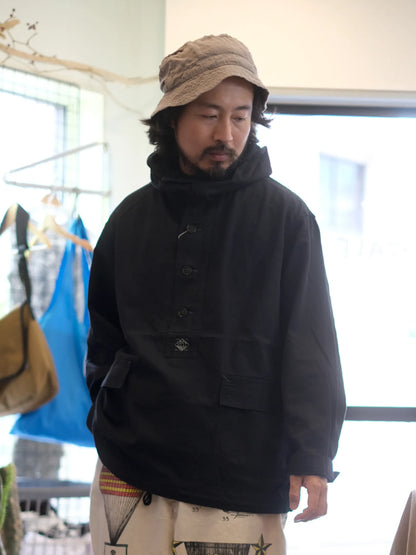 POST O'ALLS "#1105-VTC NAVY Parka : vintage twill charcoal"