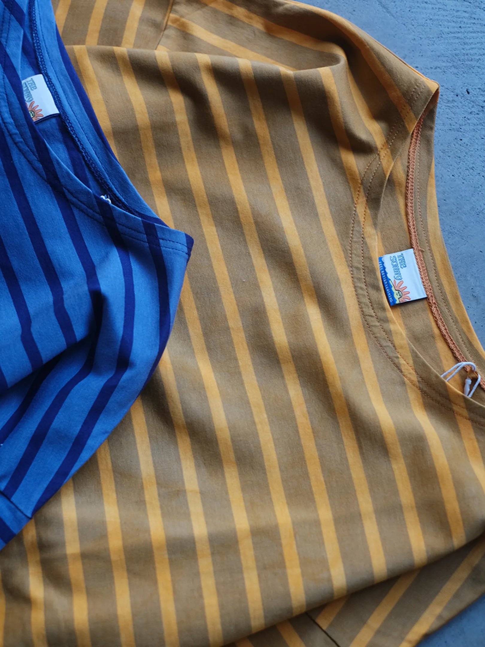 THE SUNNY "DYED BASQUE SHIRT(2colors)"