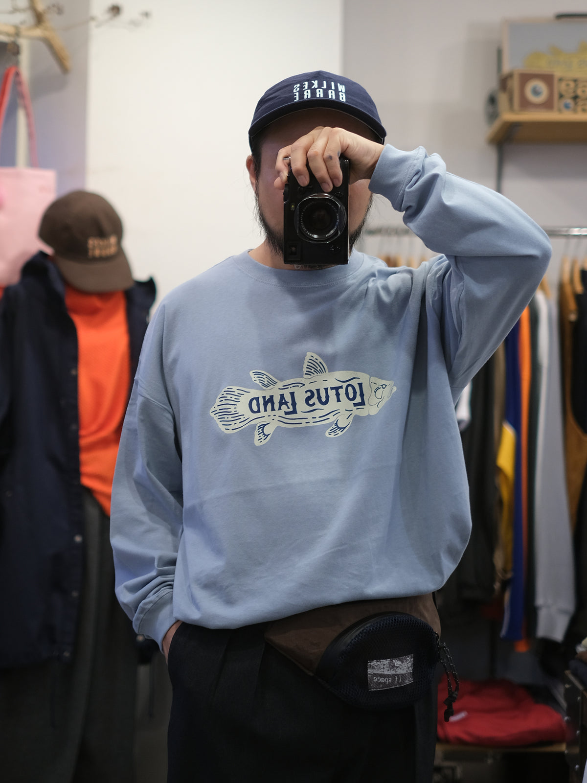 ★Made to order★LOTUSLAND "COELACANTH L/S TEE(SAND)"
