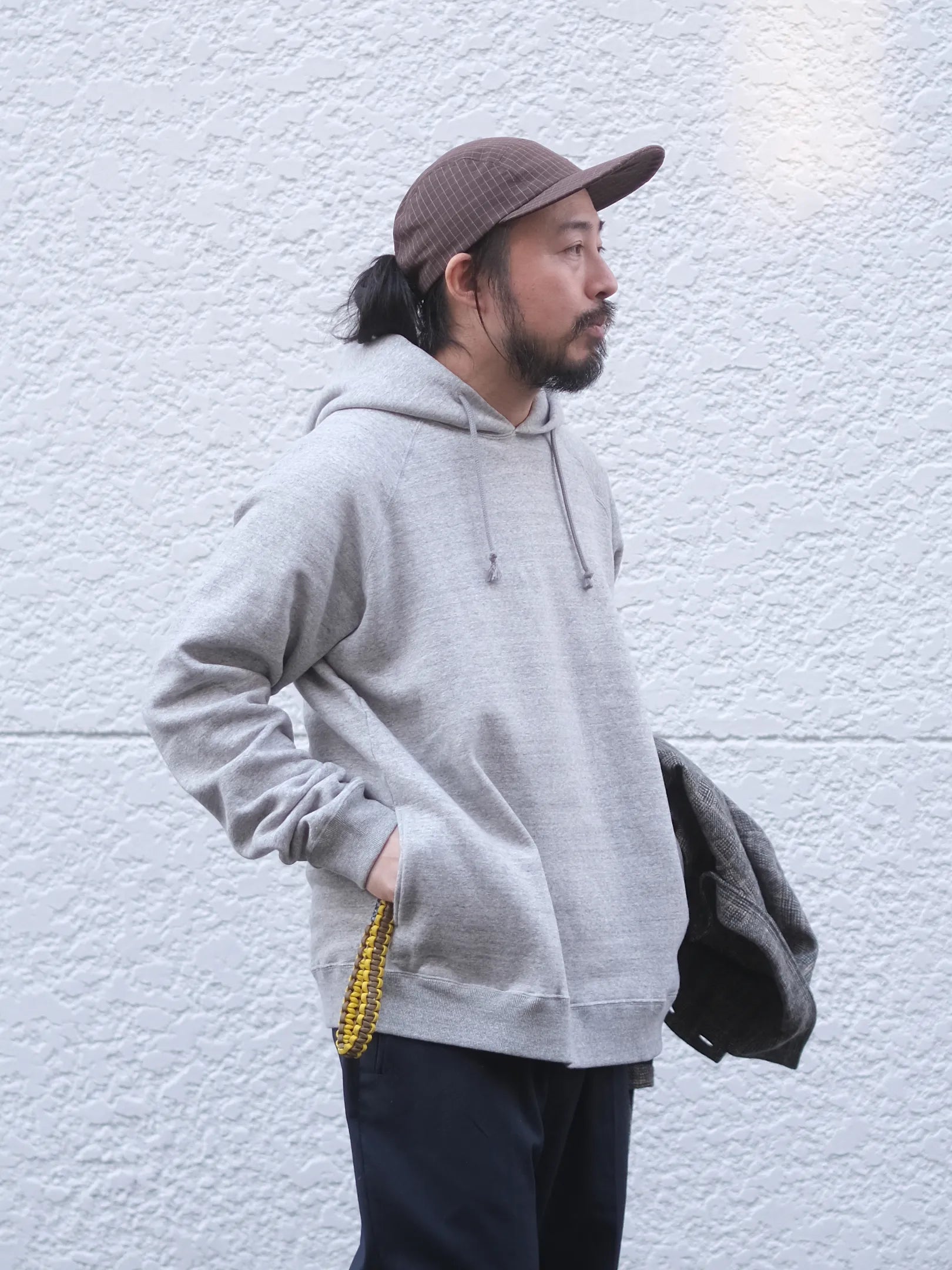 maillot  "soft warm sweat pull parka(2colors)"