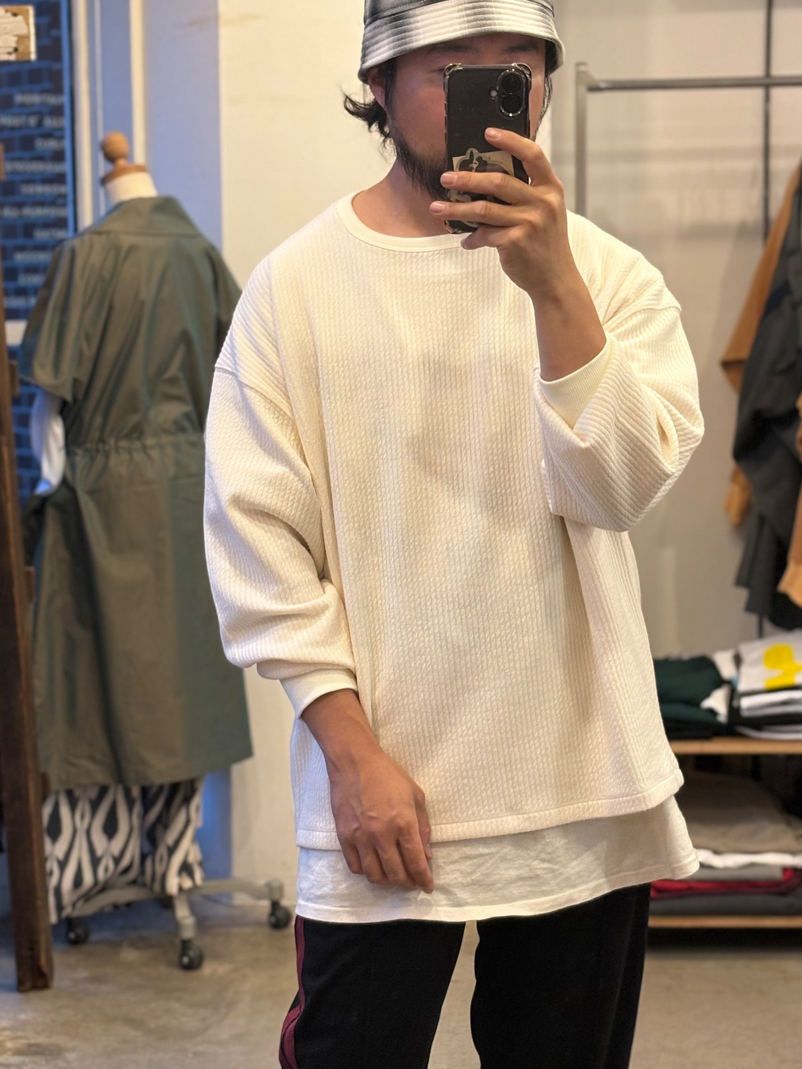 LUCEBER　"CREW NECK SHIRT"