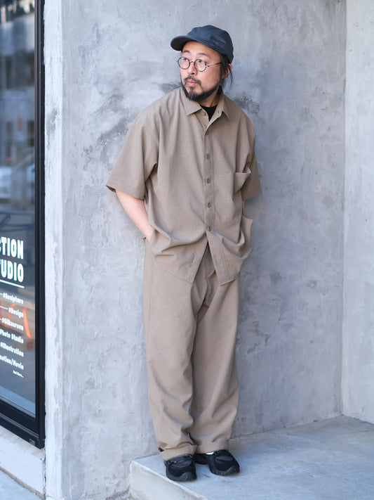 maillot  "shadow check easy trouser(2colors)"