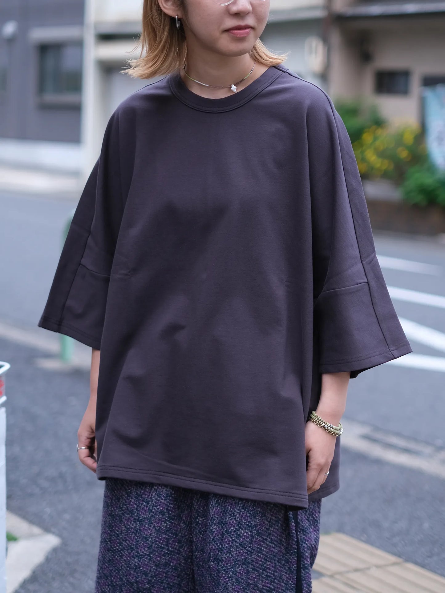 UNFRM "STRETCH LIGHT WEIGHT 1/2 DOLMAN SLEEVE SWEATSHIRTS"