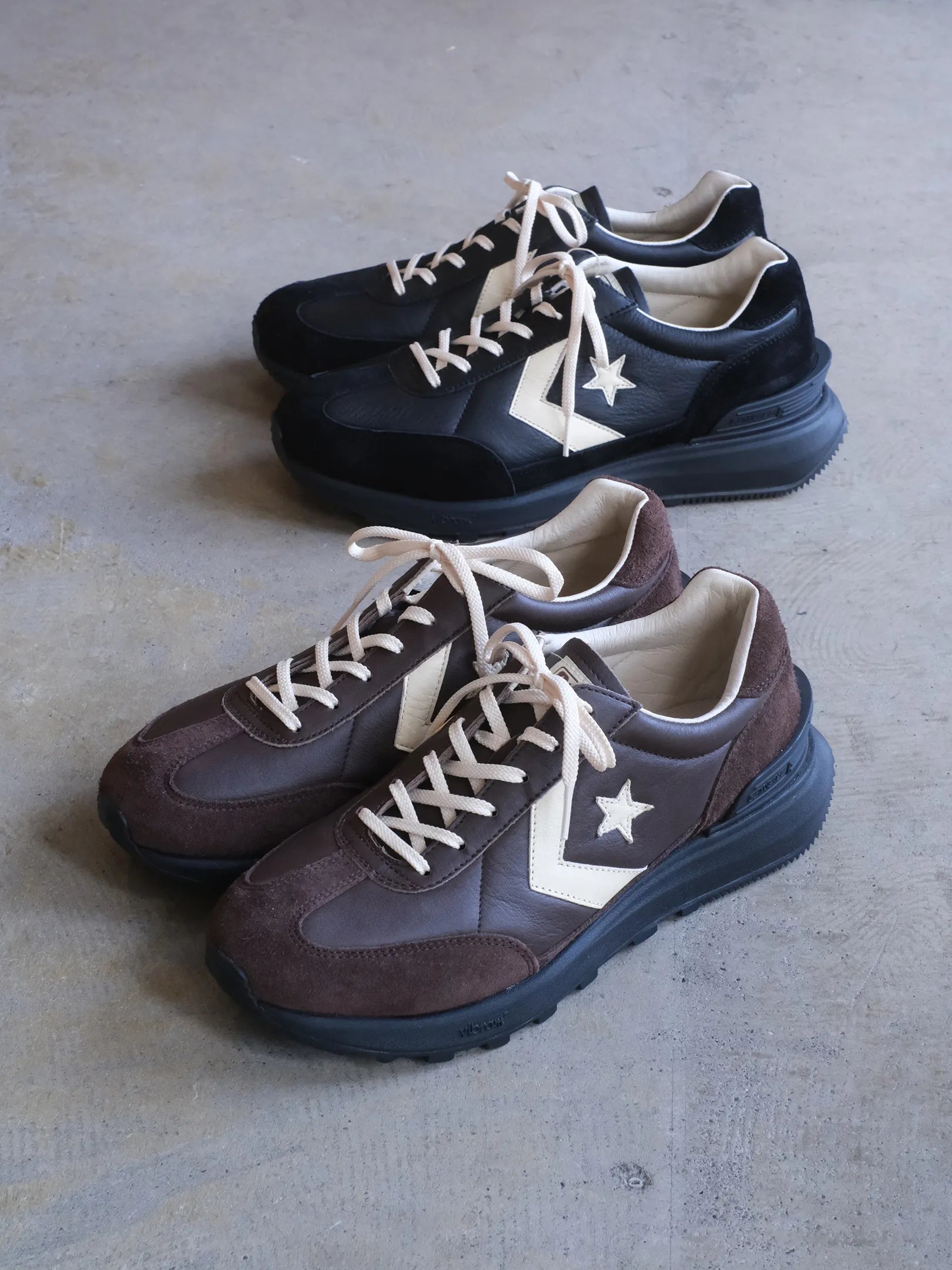 CONVERSE "STARFIRESC J LEATHER(2COLORS)"