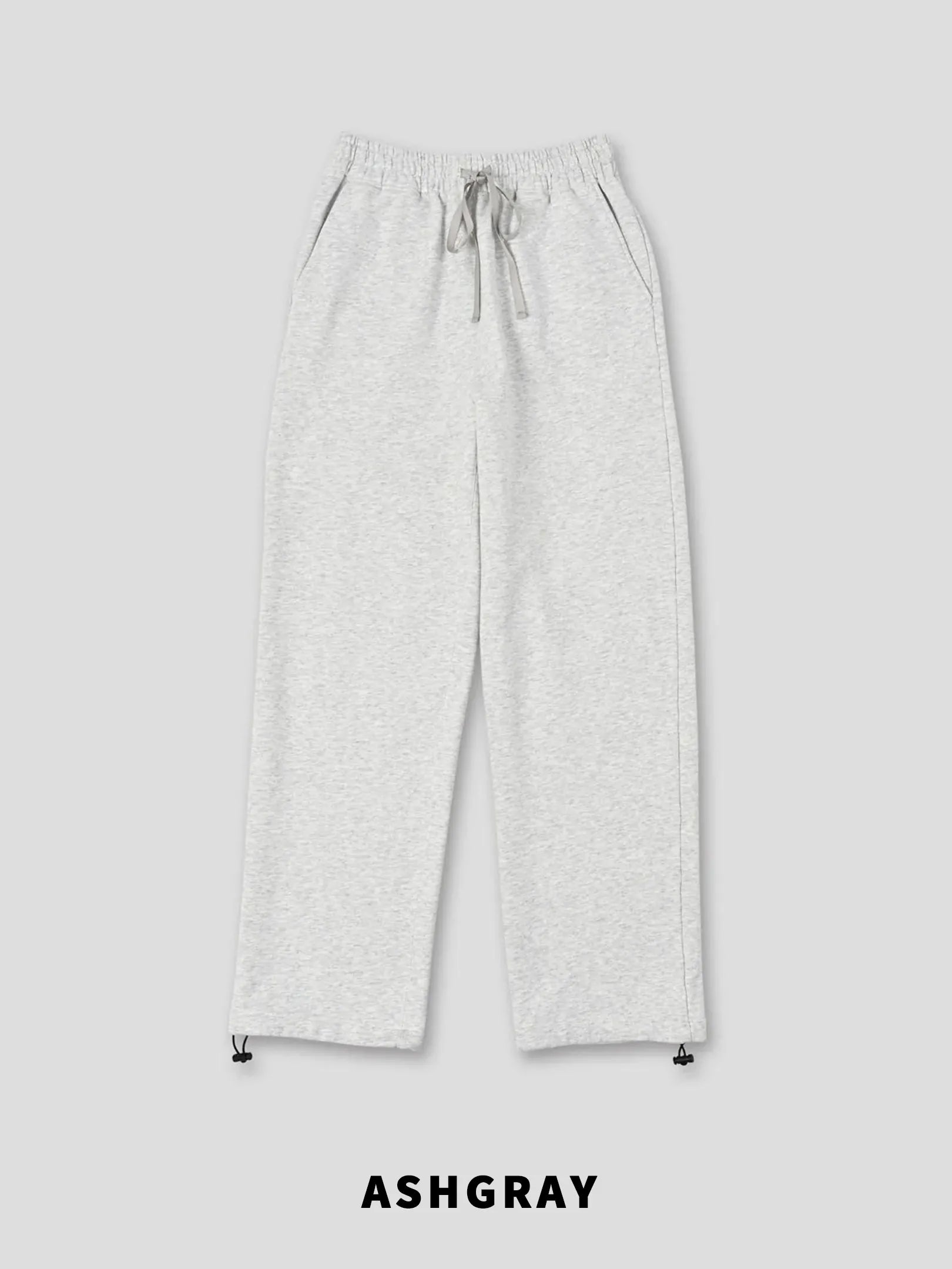 Kha:ki "STRAIGHT SWEAT PANTS(2colors) "