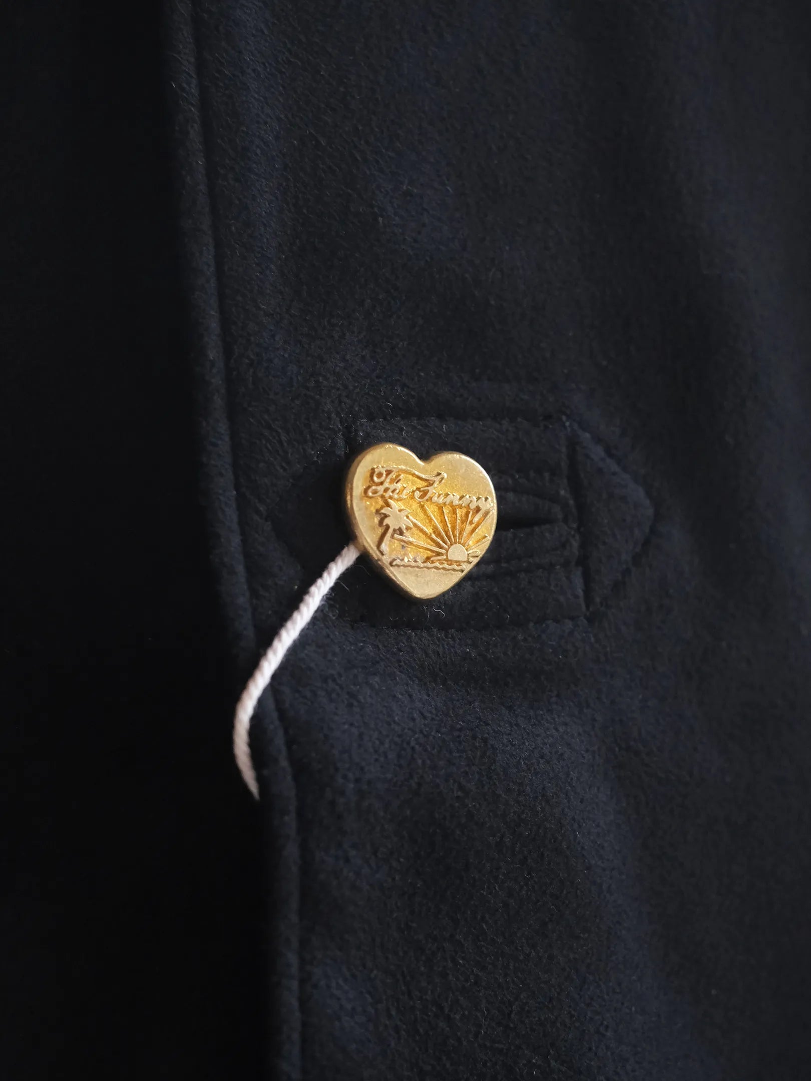 THE SUNNY "TECH SUEDE VEST(2colors)"