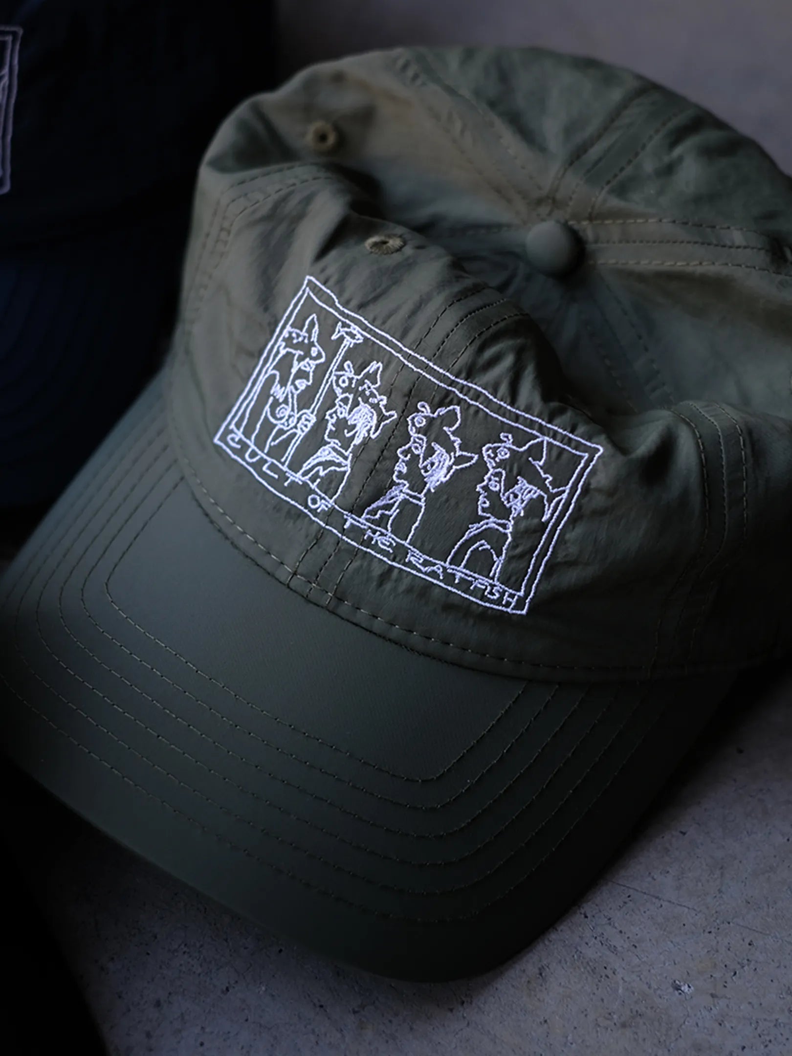RAY TROLL "Cult Of The Ratfish 6Panel Nylon Cap"(3colors)