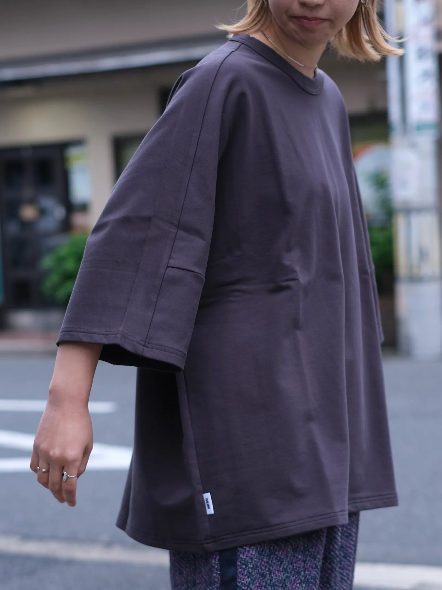UNFRM "STRETCH LIGHT WEIGHT 1/2 DOLMAN SLEEVE SWEATSHIRTS"