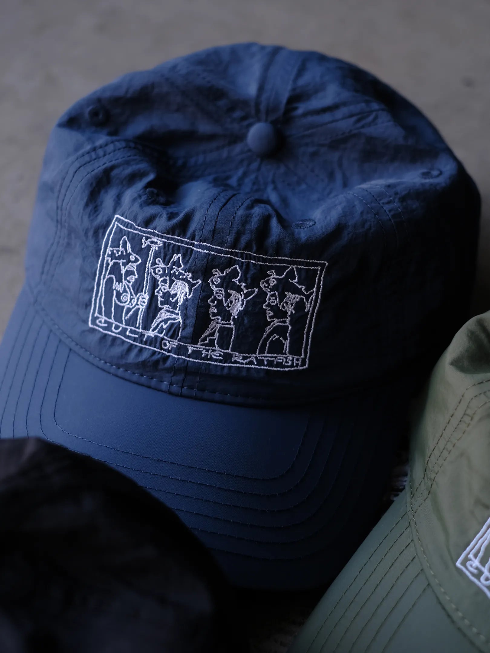 RAY TROLL "Cult Of The Ratfish 6Panel Nylon Cap"(3colors)