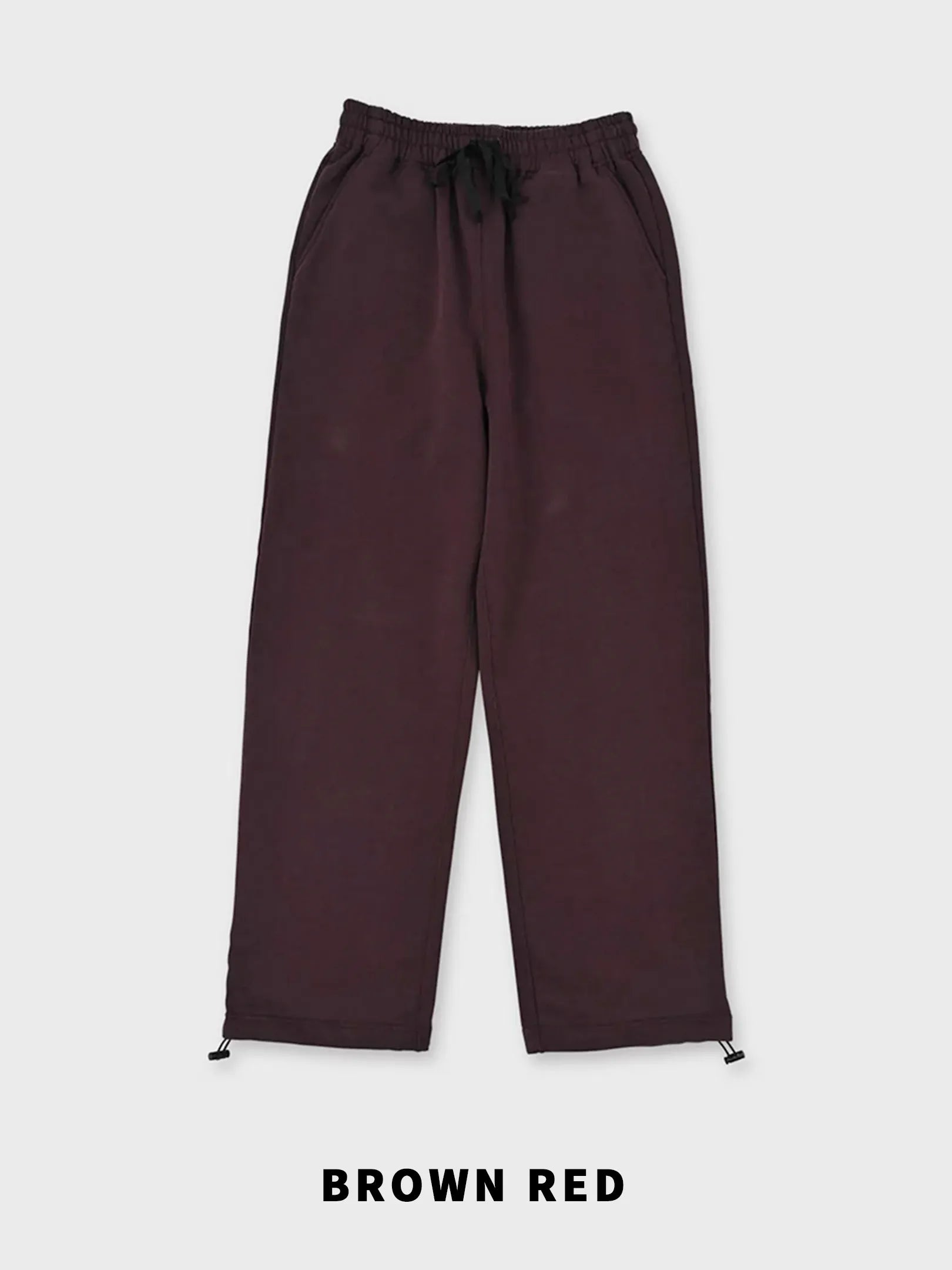 Kha:ki "STRAIGHT SWEAT PANTS(2colors) "