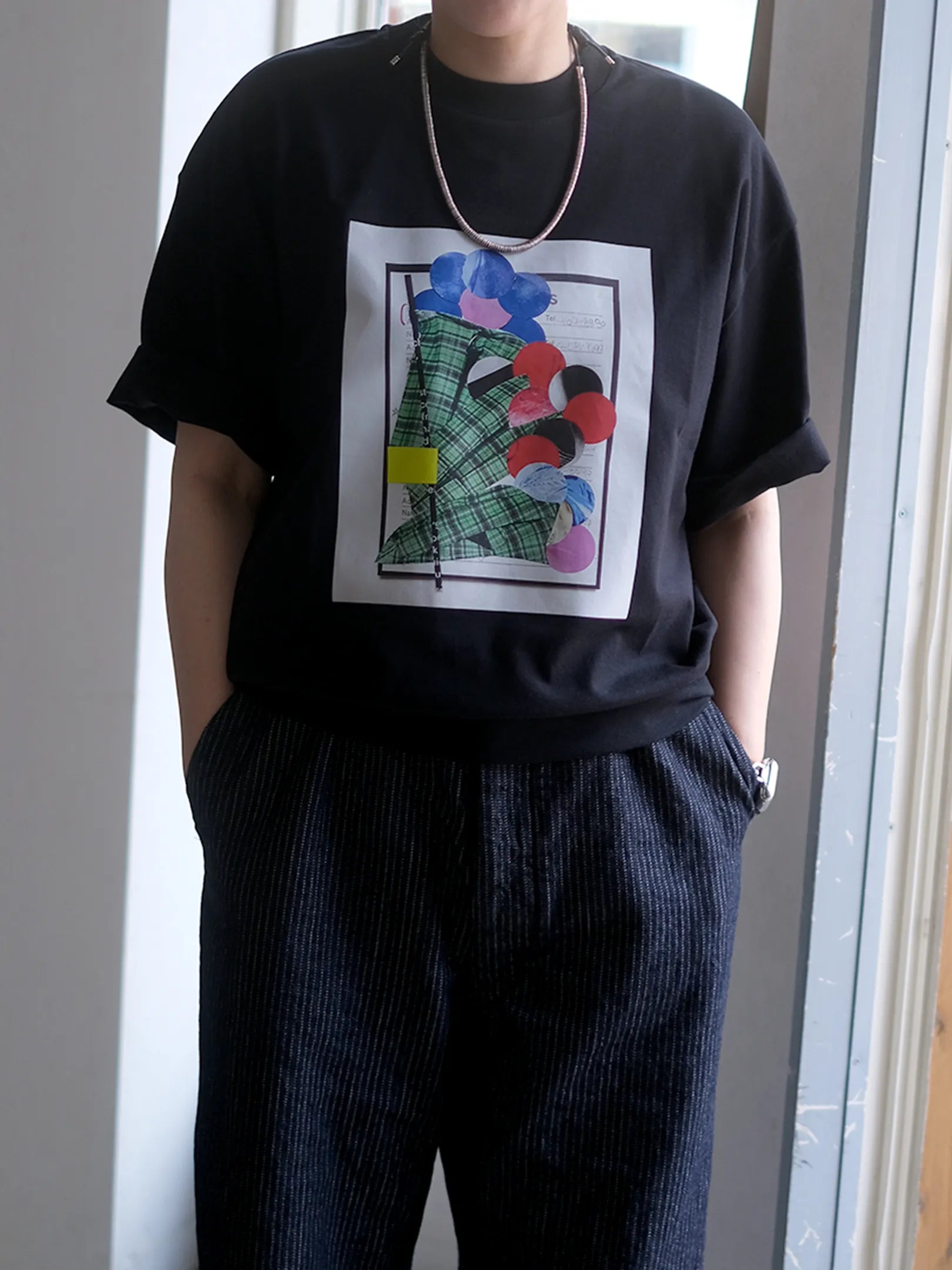 manon "BOUQUET PRINT TEE"(2colors)