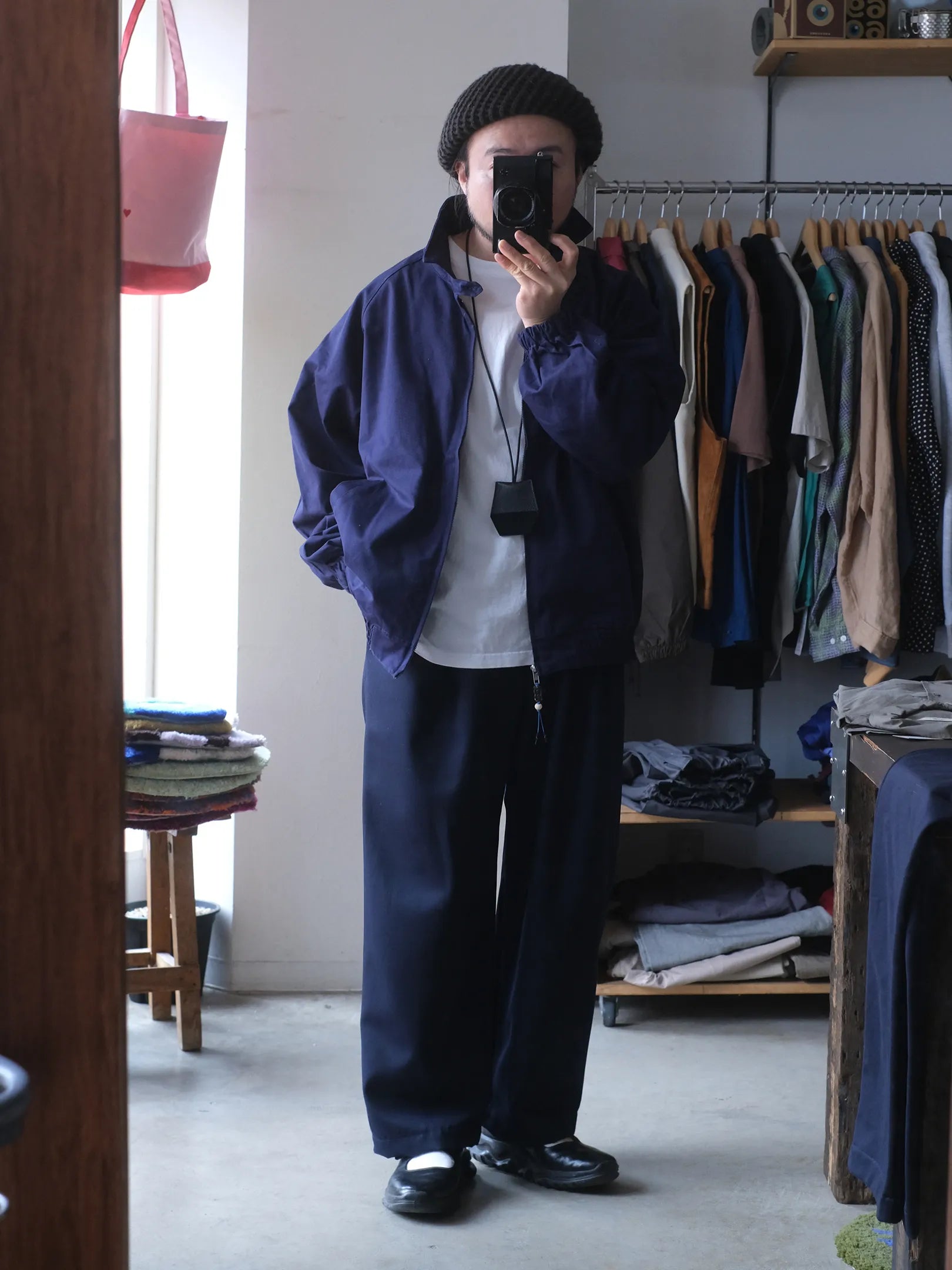 ★受注生産★panio  "cotton drizzler jacket (2colors)"