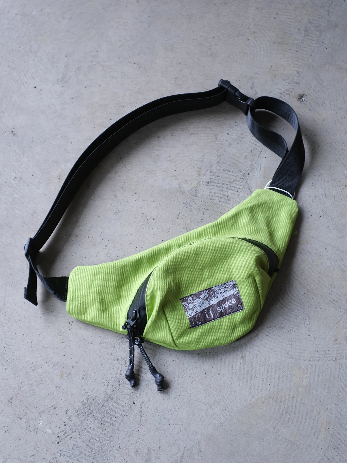 if space "Waist Mini Pack – Cotton twill Lime"
