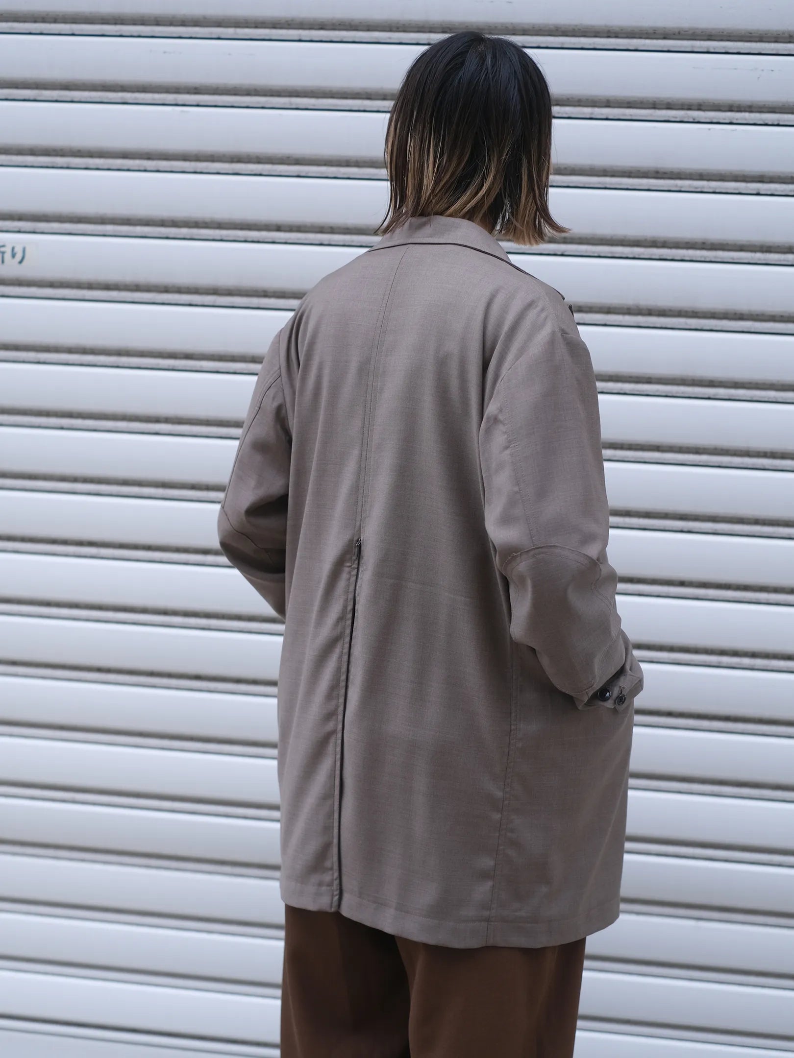 ANTHOM "ウール100% ダブルジャケット"