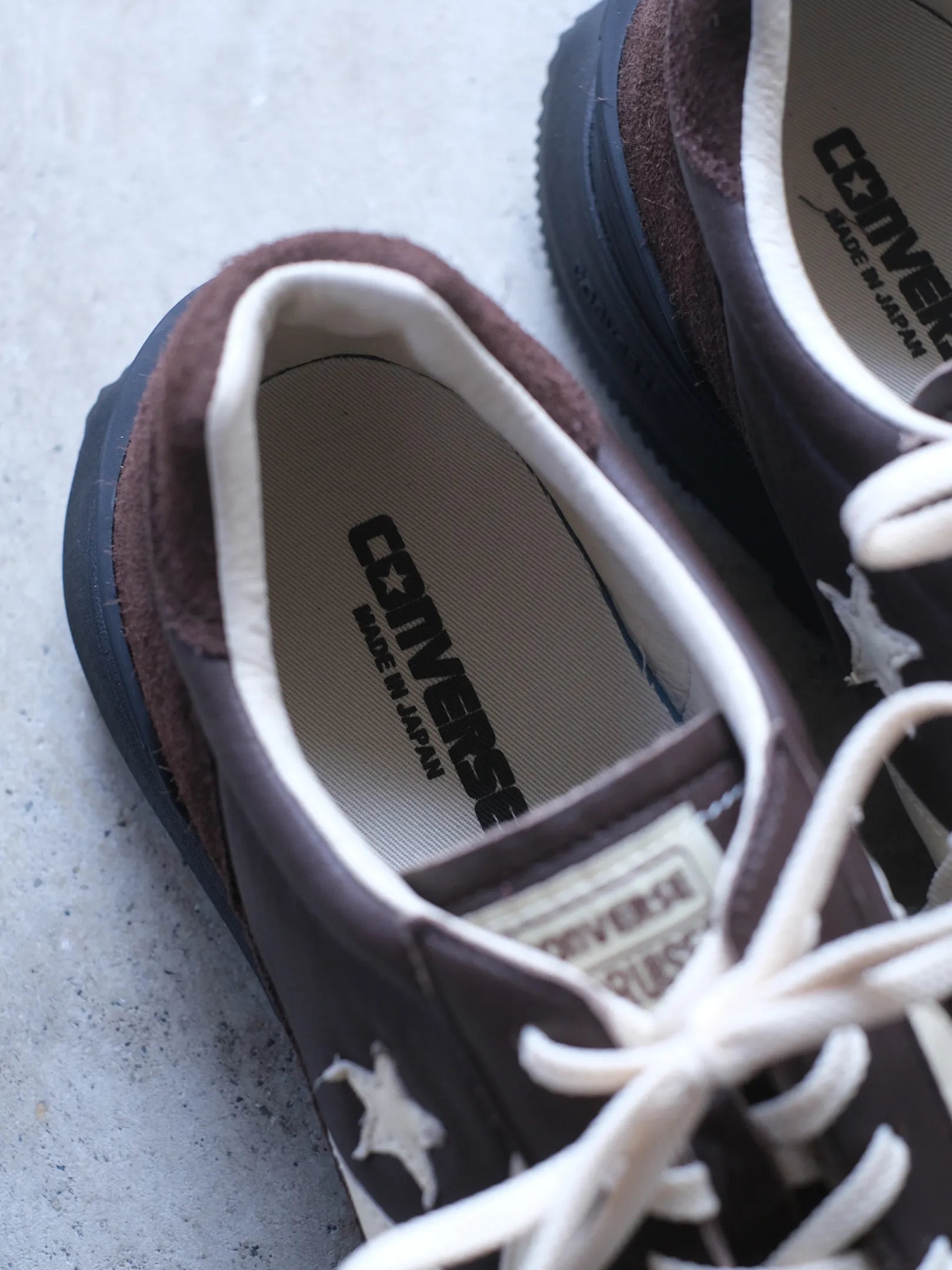 CONVERSE "STARFIRESC J LEATHER(2COLORS)"