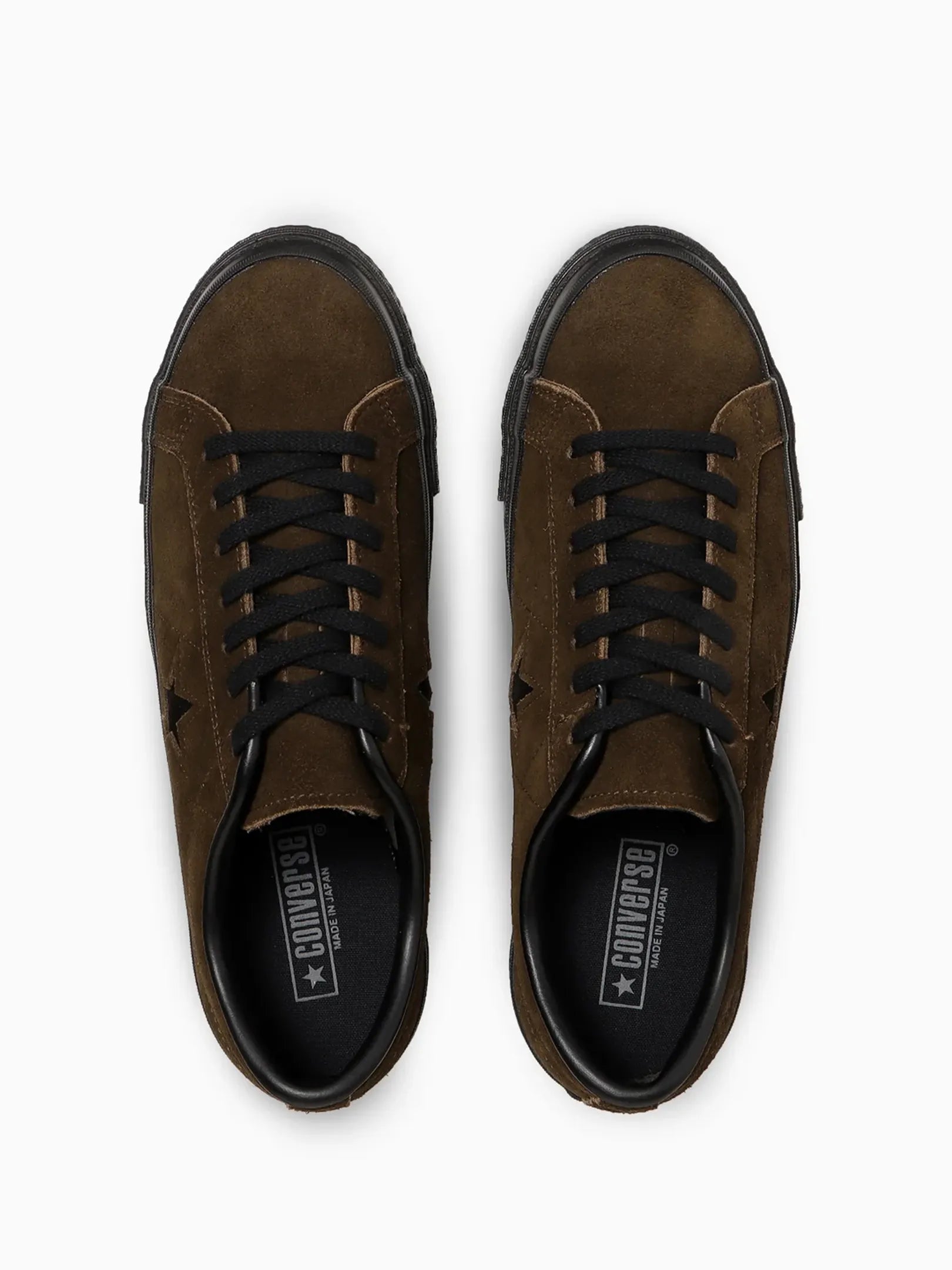 CONVERSE "ONE STAR J SUEDE(BROWN/BLACK)"