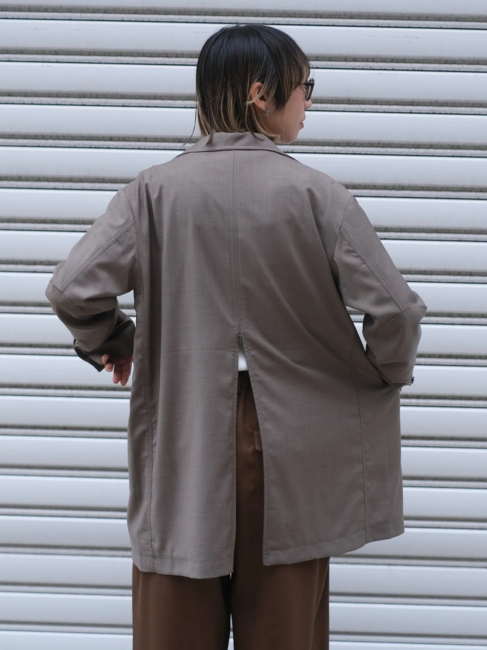 ANTHOM "ウール100% ダブルジャケット"