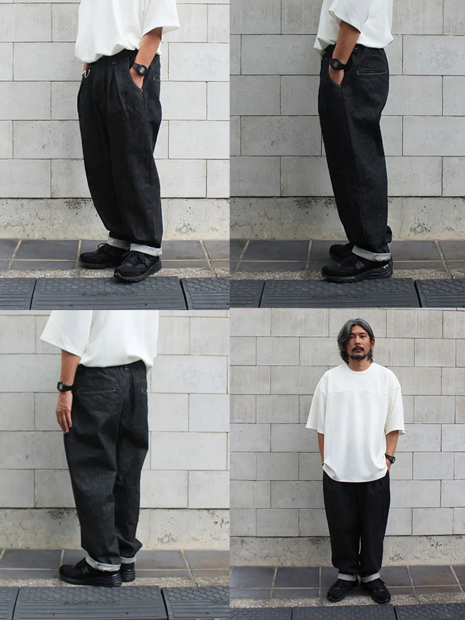 FAKIE STANCE D-50 ナイロン　ブラック FAKIE STANCE D-50 NYLON STRETCH PANTS BLACK | GRAVITY FUKUOKA