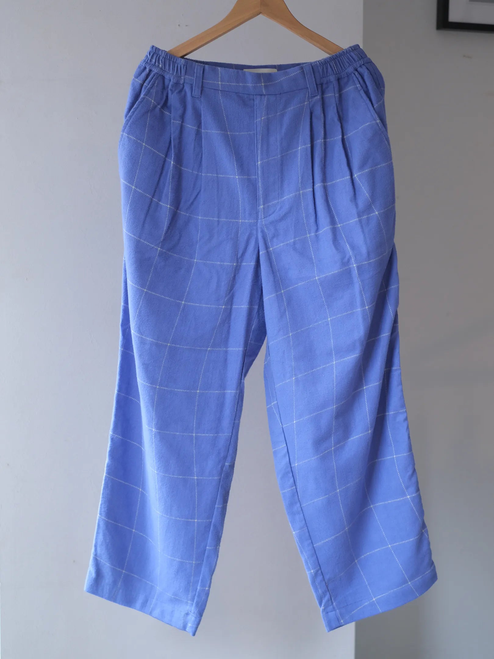 wonderland  "Broken Check Pants"