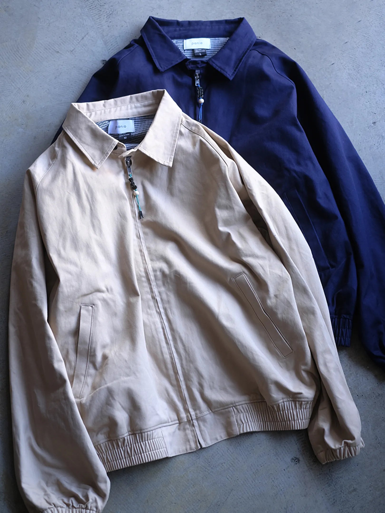 ★受注生産★panio  "cotton drizzler jacket (2colors)"