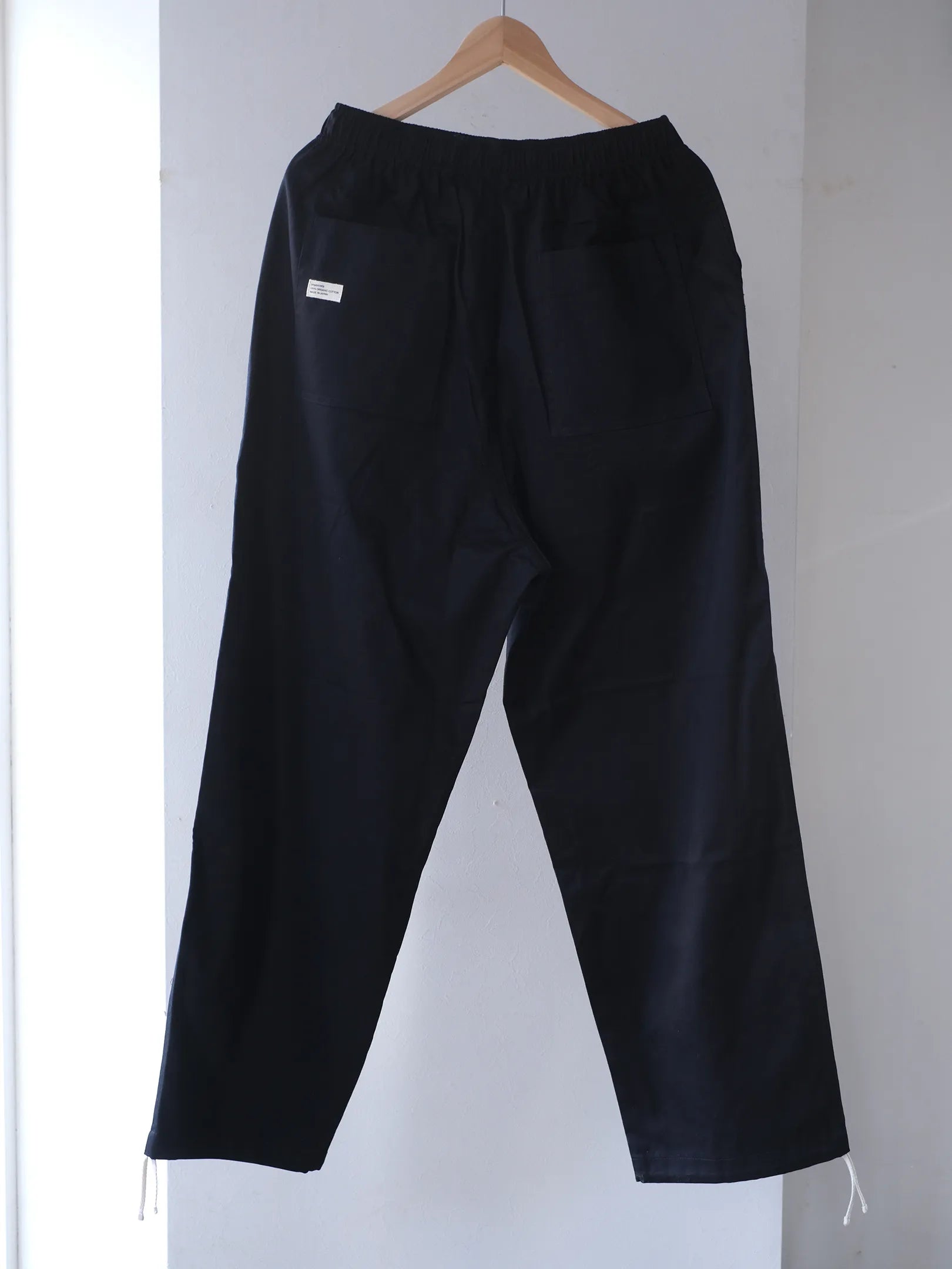 organicsta  "ORGANIC COTTON TWILL EASY PANTS(2colors)"