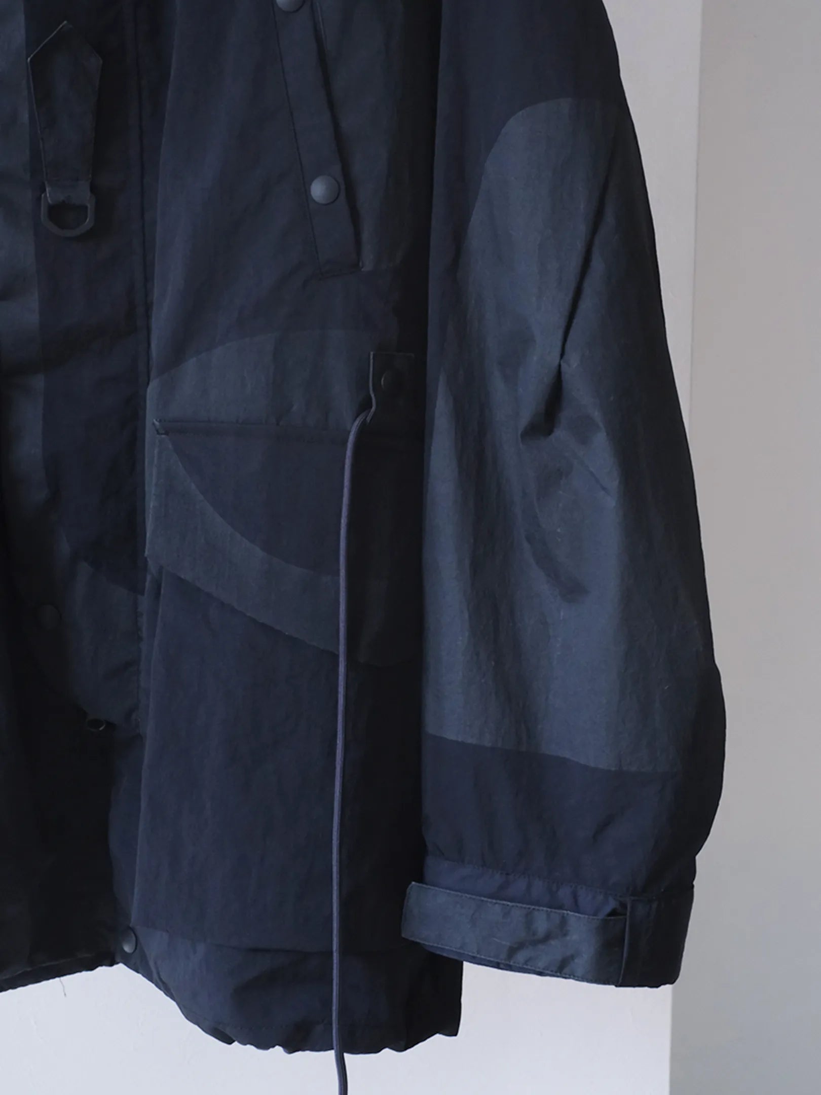 norbit by Hiroshi Nozawa "Printed patch mountain parka(NAVY)"