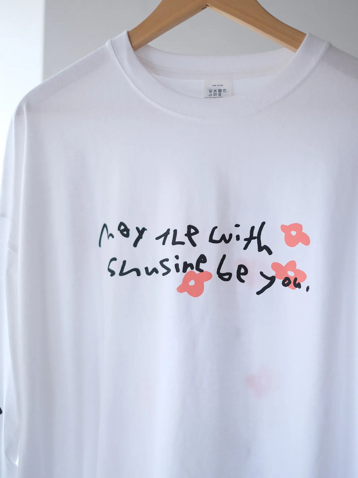 ⚫︎SP LIMITED  THE ONE× INA TAKAYUKI   "MAY THE SUNSHINE BE WITH YOU L/S Tee"