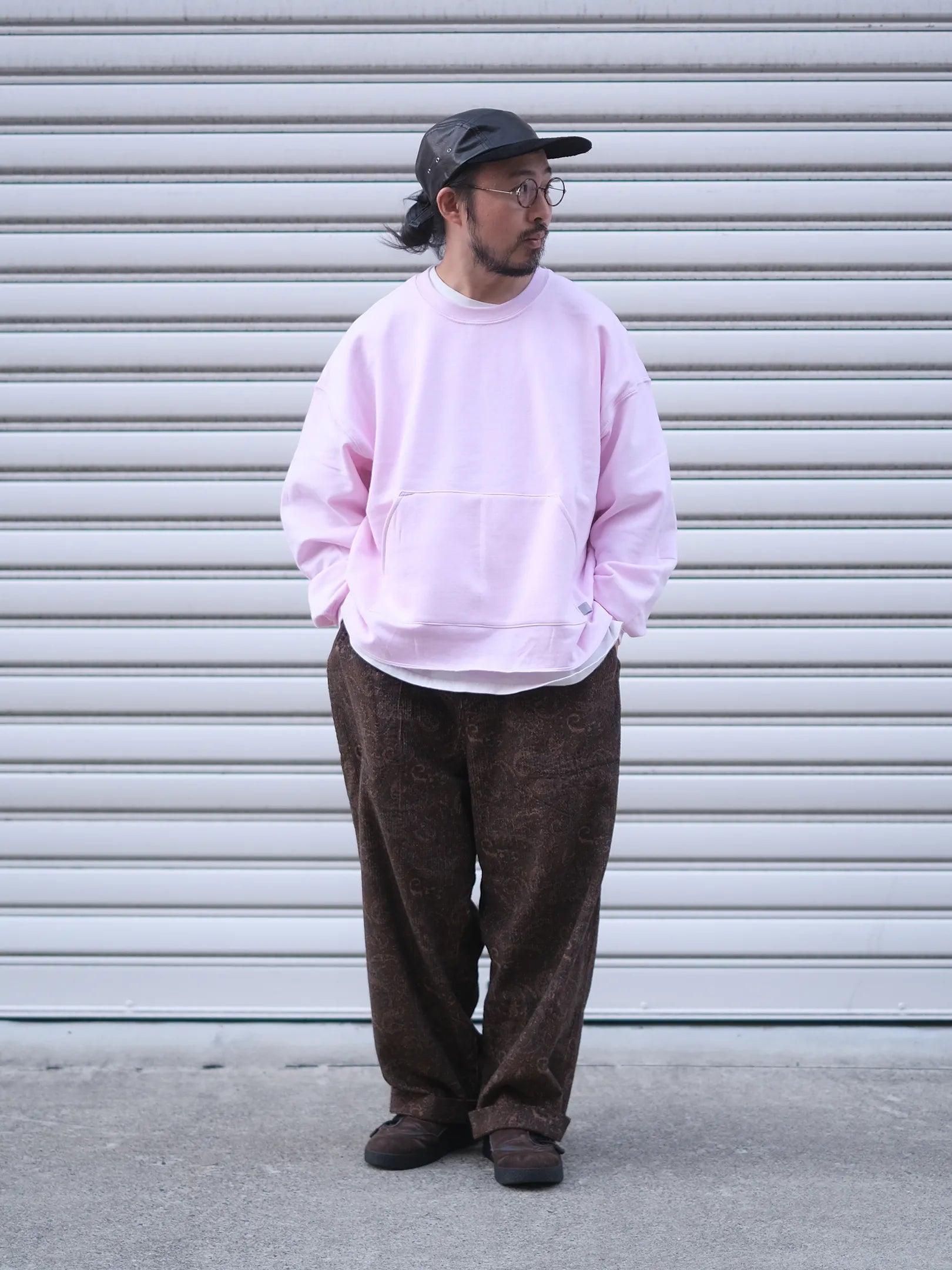 ★ORDER START★GILDAN CUSTOM FRONT POCKET CREW SWEAT (2colors)