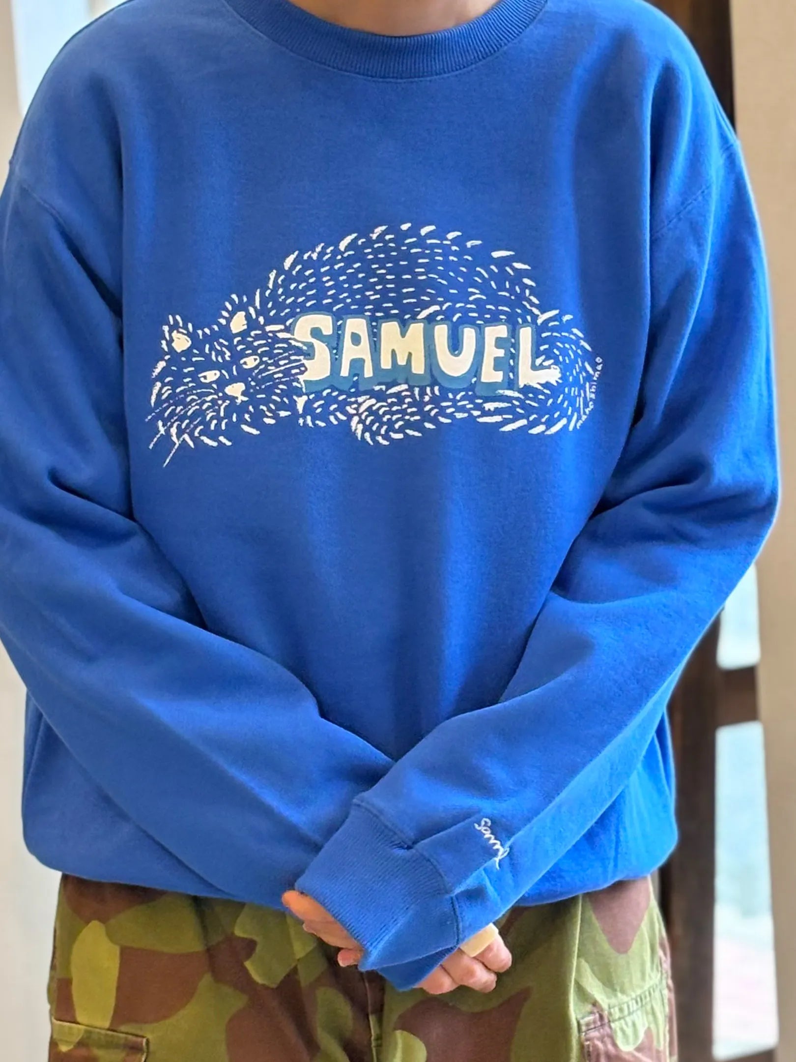 SAMUEL×Panio "SAMUEL&amp;Panio Triple Logo S/S TEE (2 colors)"