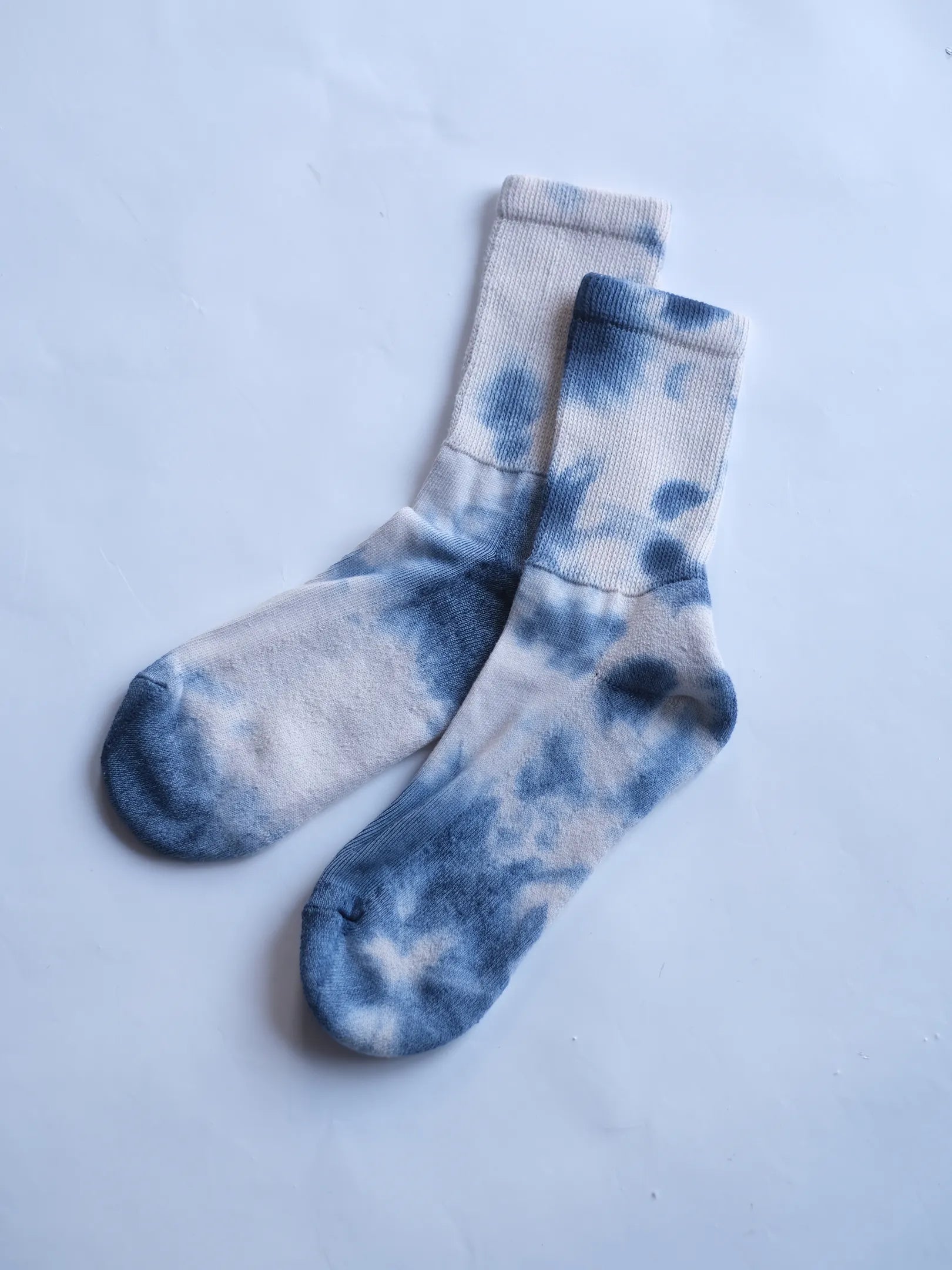 bou "OC Uneven Dyed Pile Crew"