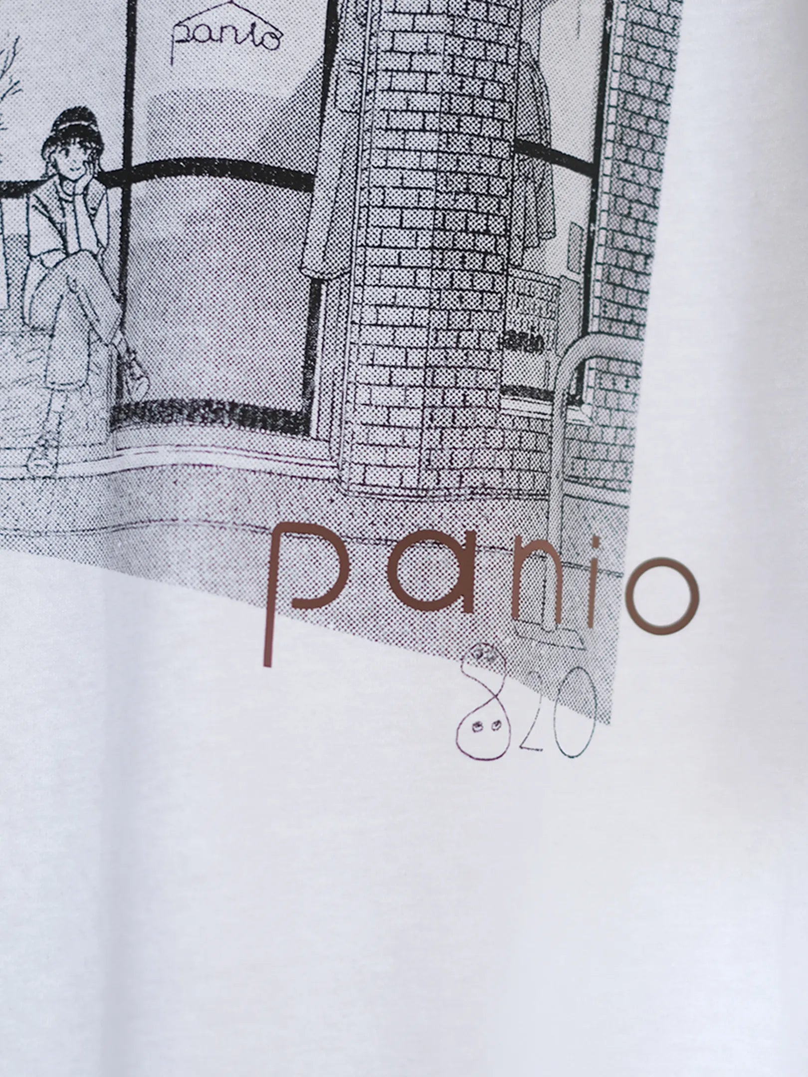 Panio×456  "820の日S/S Tee 2025 ver. "(L COFFEE)