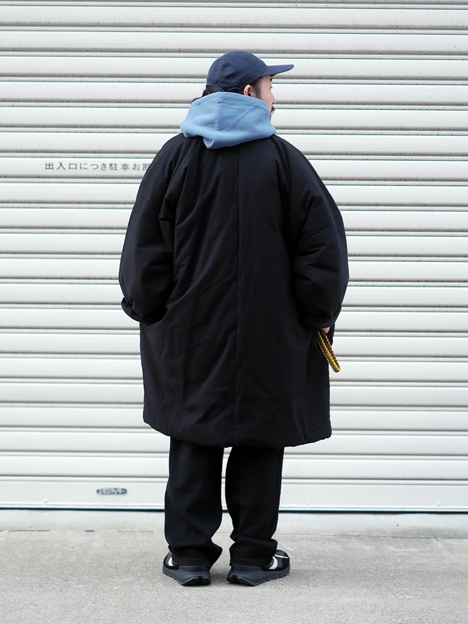 SOWBOW "蒼氓半纏/ SOWBOW HANTEN(BLACK TSUMUGI)"