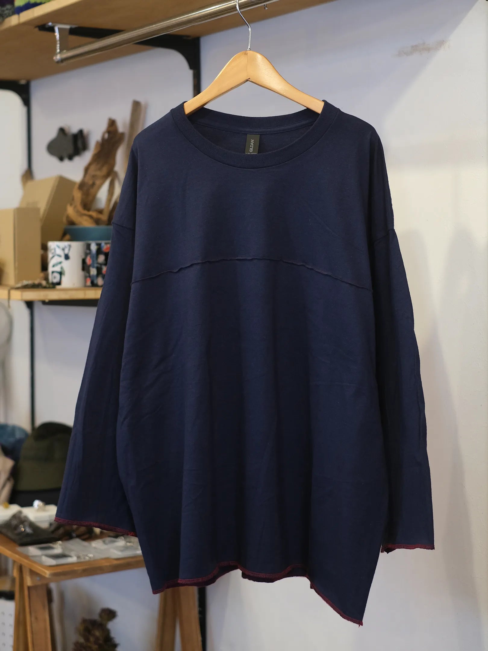 GILDAN CUSTOM DABO SLEEVE L/S Tee (4colors)