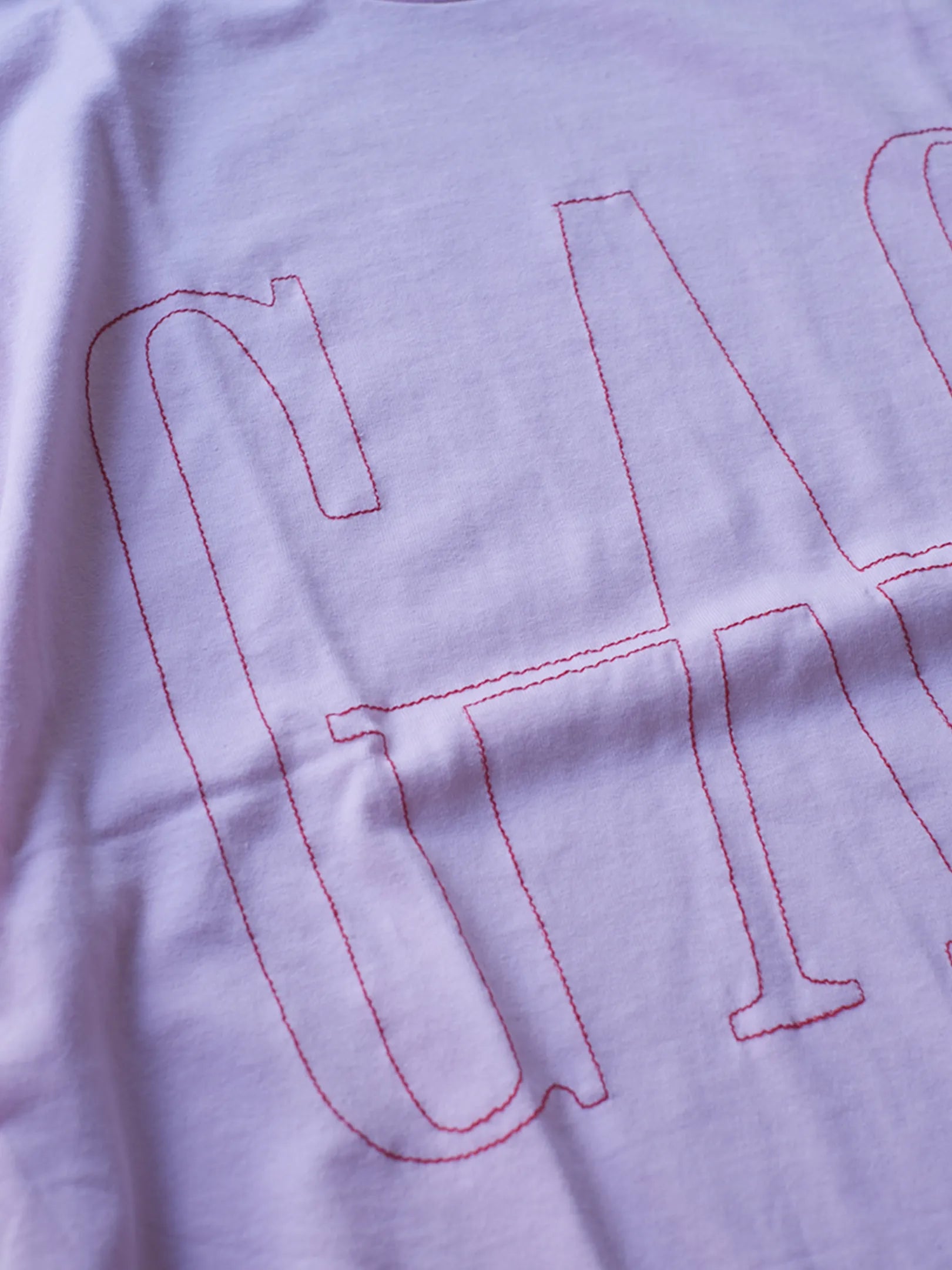O.K. "『GAG』一筆描きステッチ　S/S TEE(3colors)"