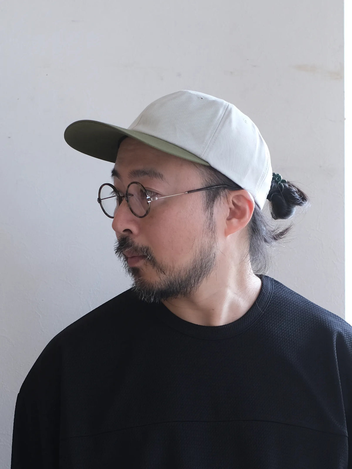 FOUND FEATHER "NEW Strap Back Cap 2 Tone // Cotton Chino (2colors)"