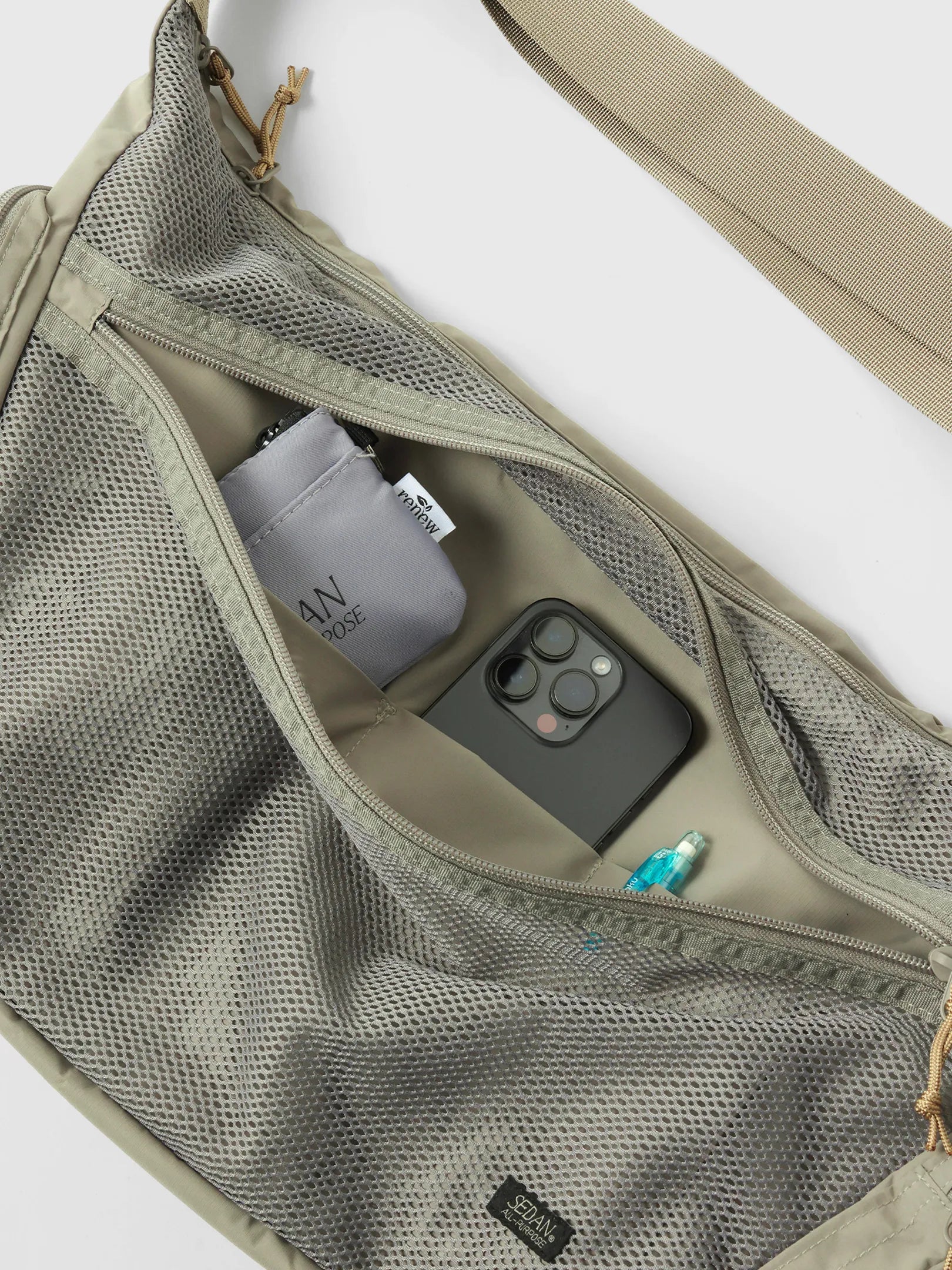 3/7 12~  SEDAN ALL-PURPOSE "Mesh Shoulder Bag(2colors)"