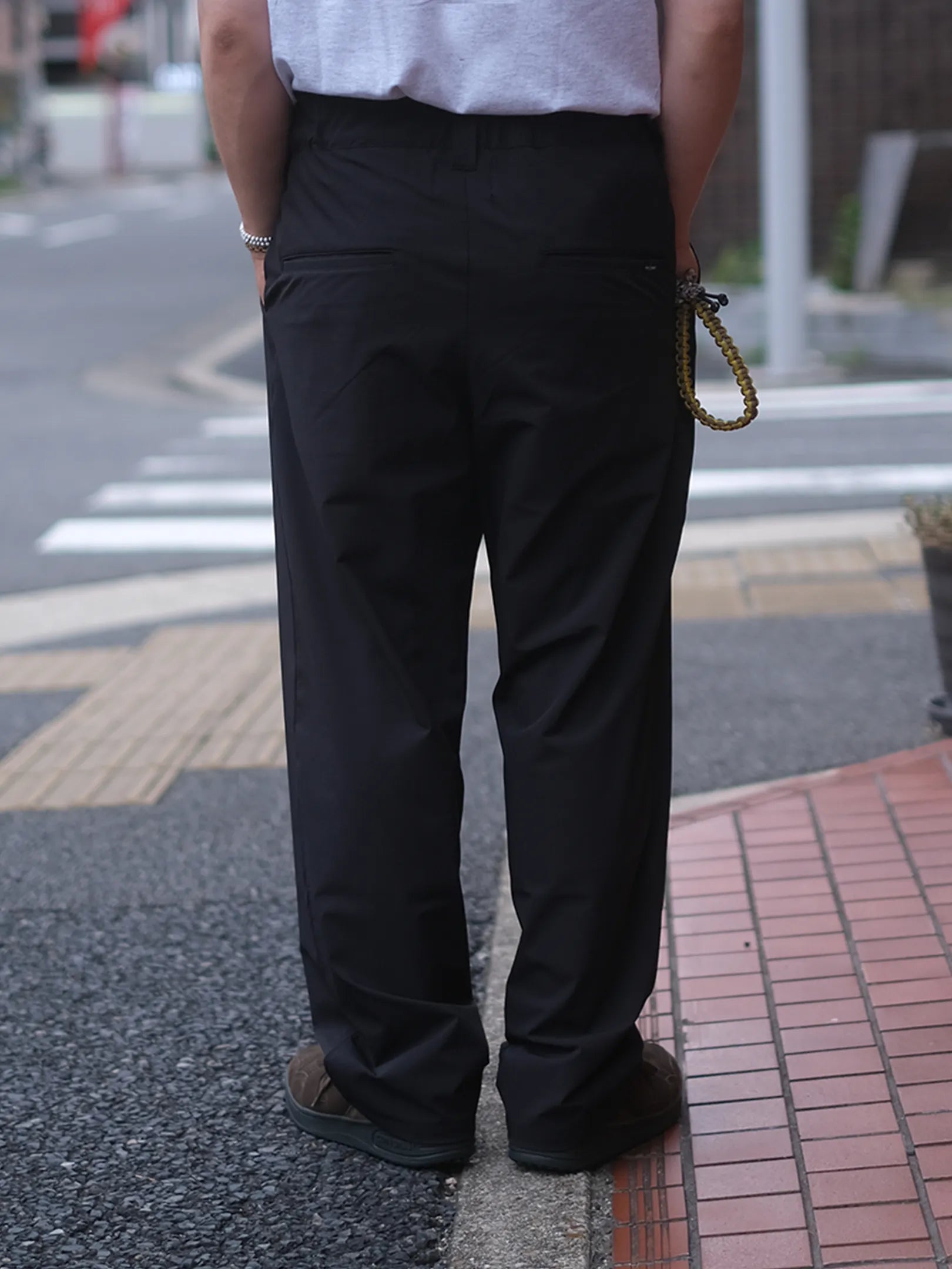 FAKIE STANCE　"D-40 Nylon Stretch BLK"