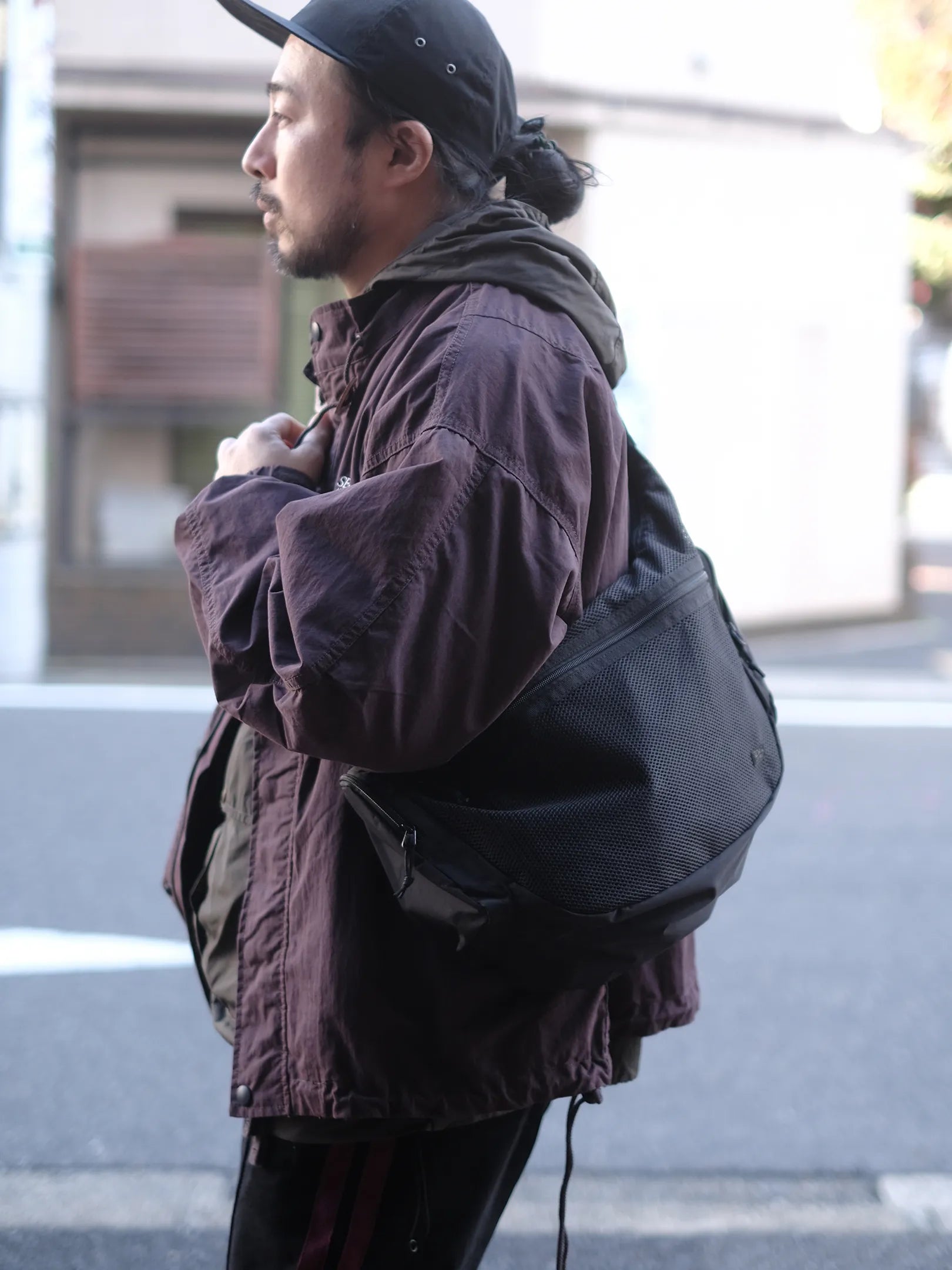 3/7 12~  SEDAN ALL-PURPOSE "Mesh Shoulder Bag(2colors)"