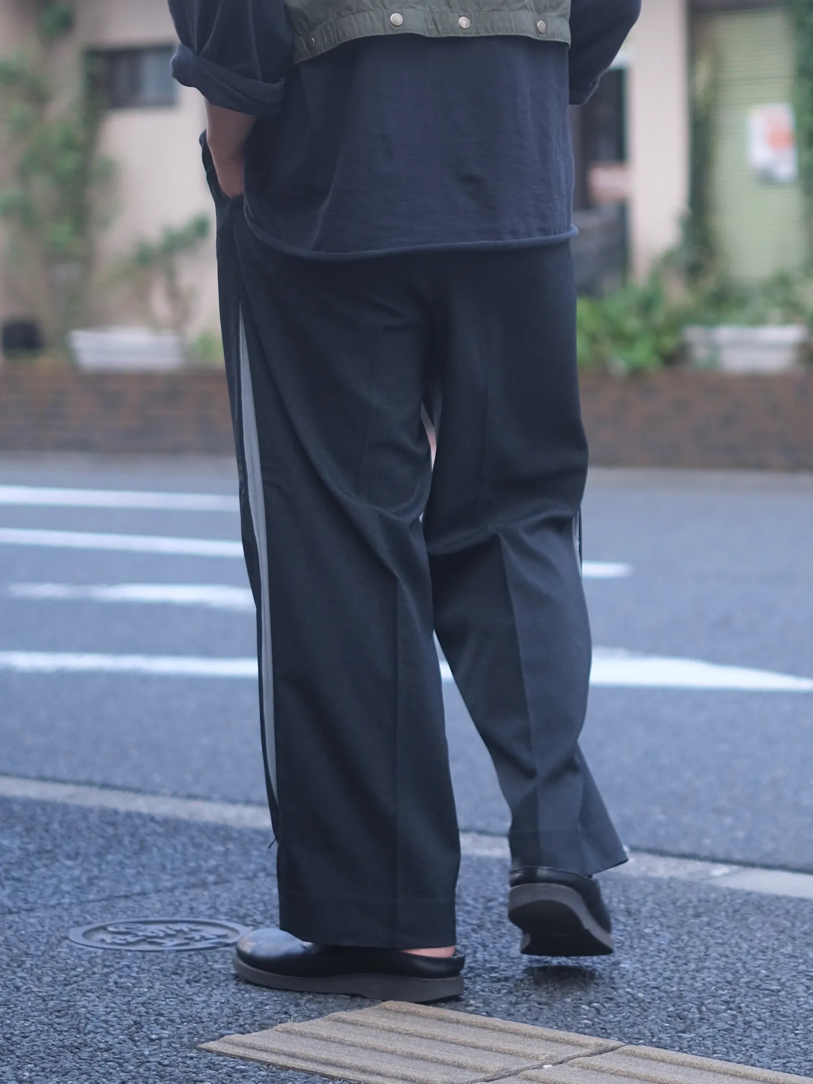 8/22 12~  SEDAN ALL-PURPOSE "Ventilation Wide Slacks(2colors)"