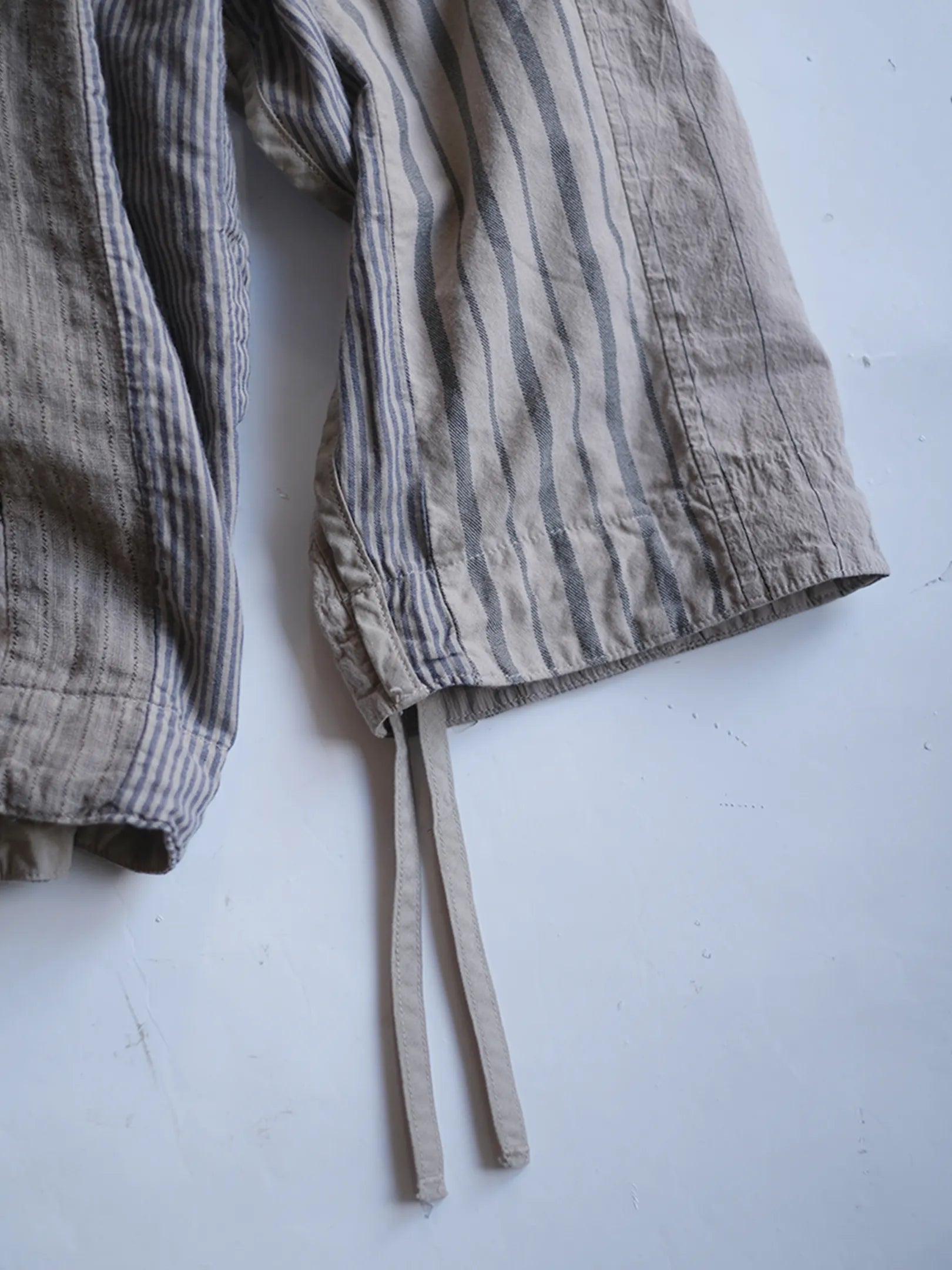 ARTE POVERA "ストライプMIXMIX フードSH"