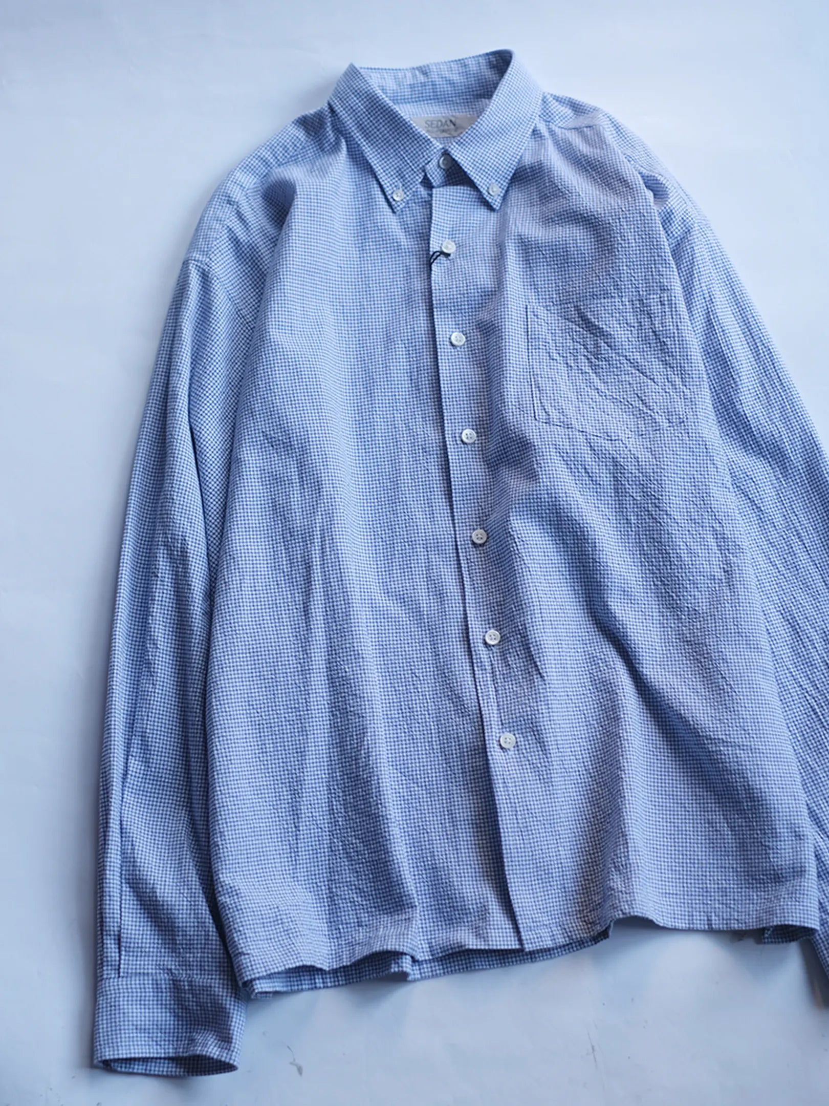 SEDAN ALL-PURPOSE "Light Oxford Box BD Shirt(2colors)"