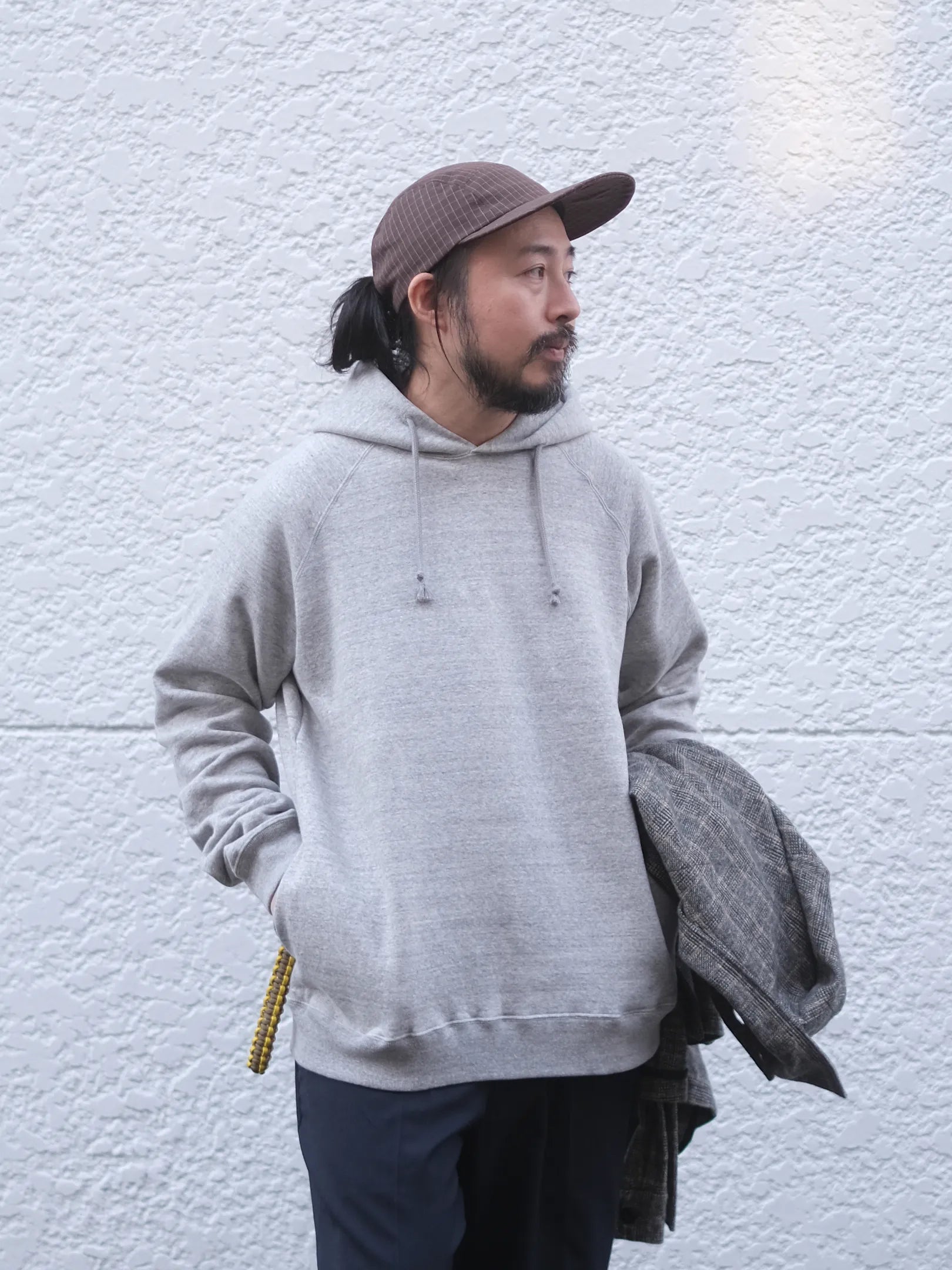 maillot  "soft warm sweat pull parka(2colors)"