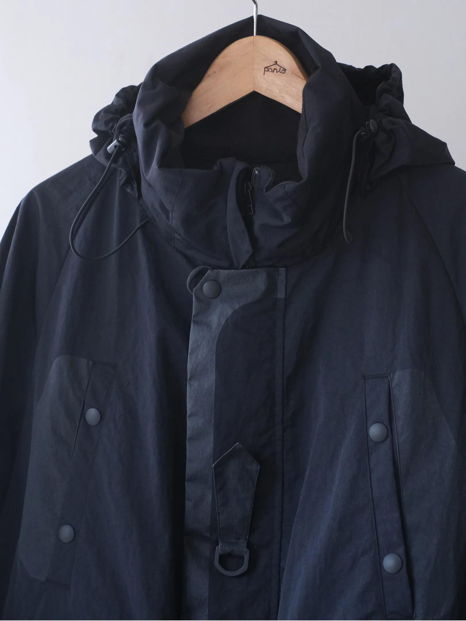 norbit by Hiroshi Nozawa "Printed patch mountain parka(NAVY)"