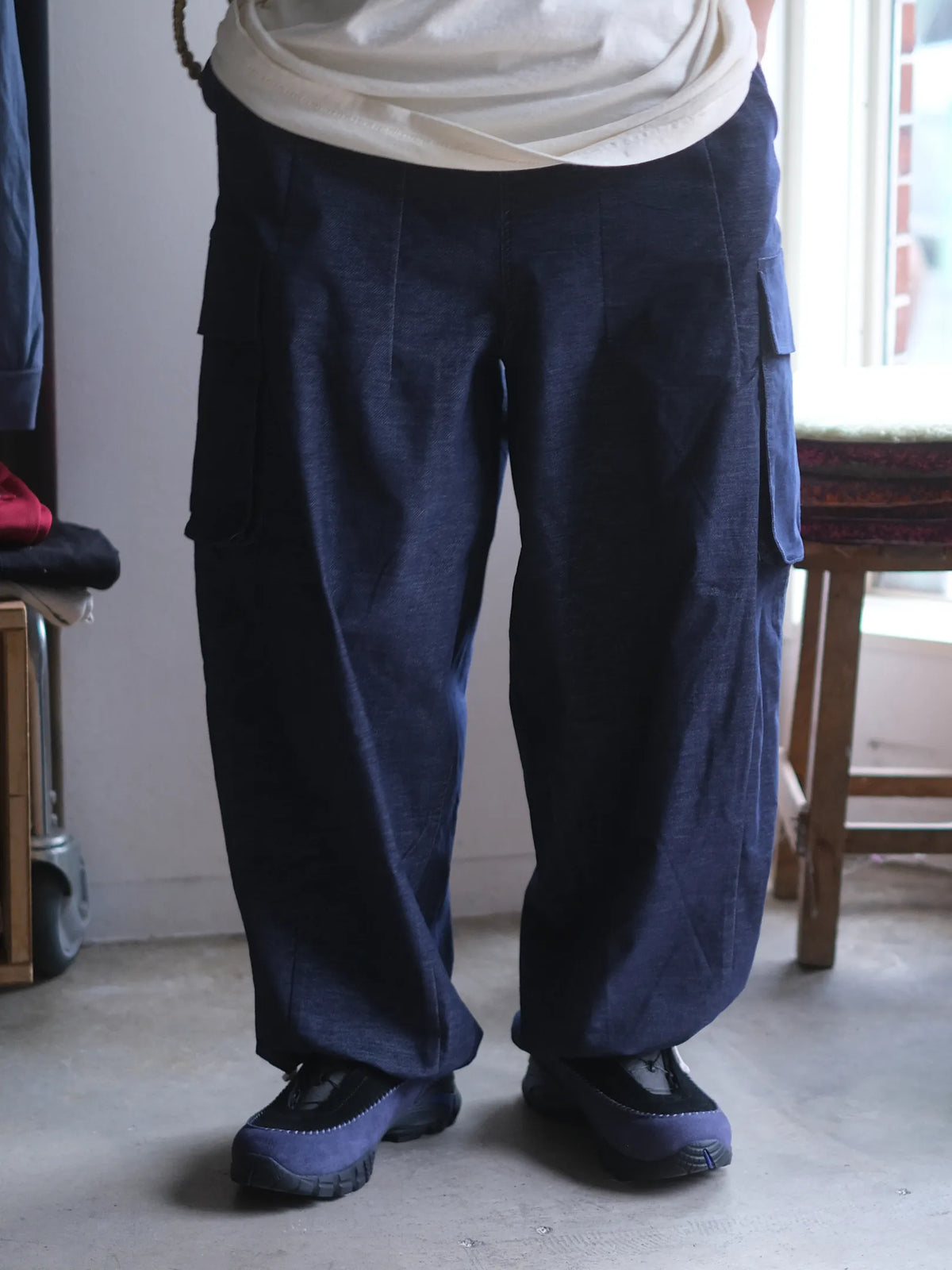 organicsta  "ORGANIC COTTON VELVETEEN CARGO PANTS(2colors)"