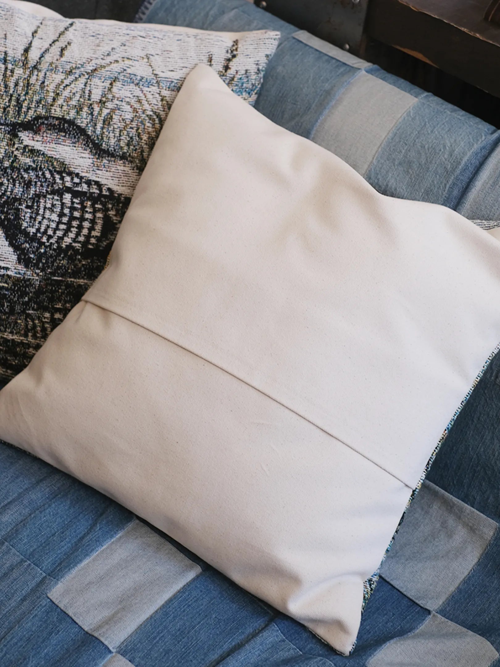 ParrMark CRAFT WORKS  "LOON and DUCK CUSHION COVER"