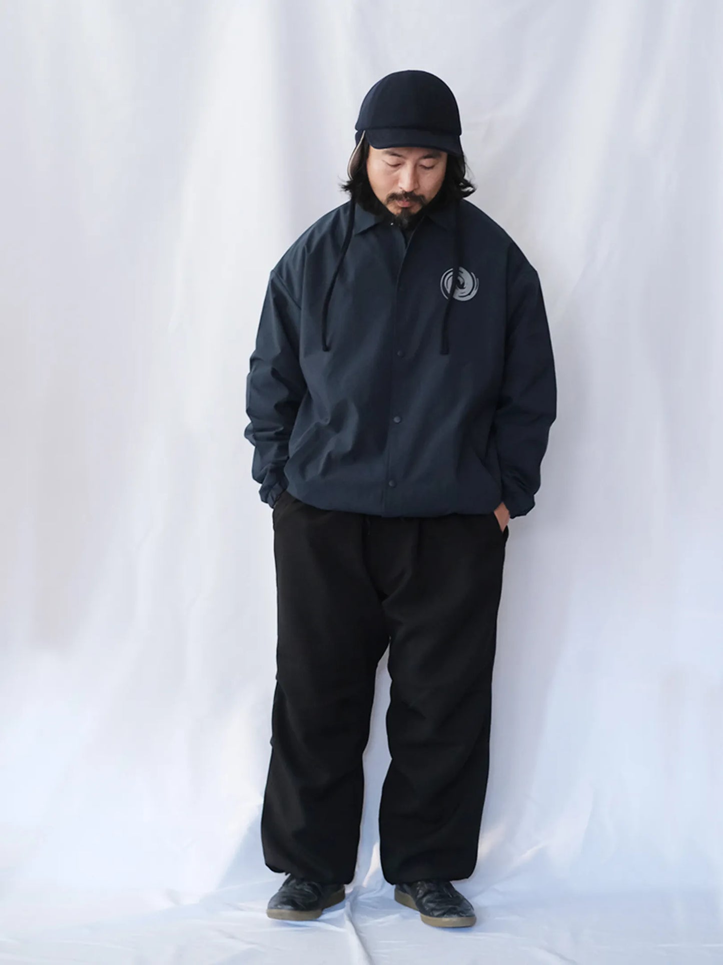 ★受注販売★LOTUSLAND "UZU COACH JACKET(NAVY)"