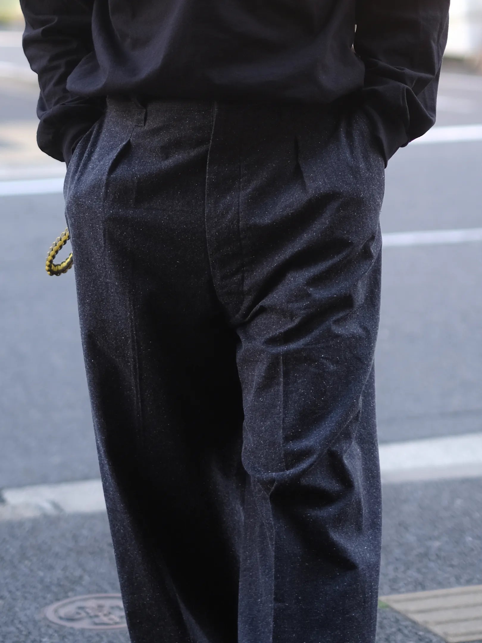 THE SUNNY "SILK DENIM PANTS"