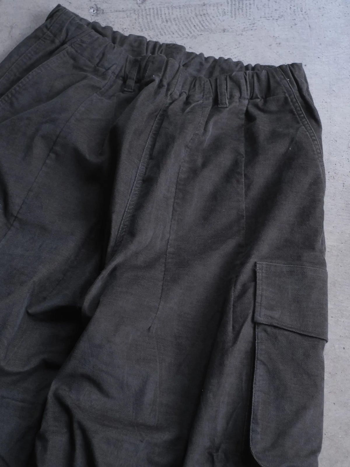 organicsta  "ORGANIC COTTON VELVETEEN CARGO PANTS(2colors)"