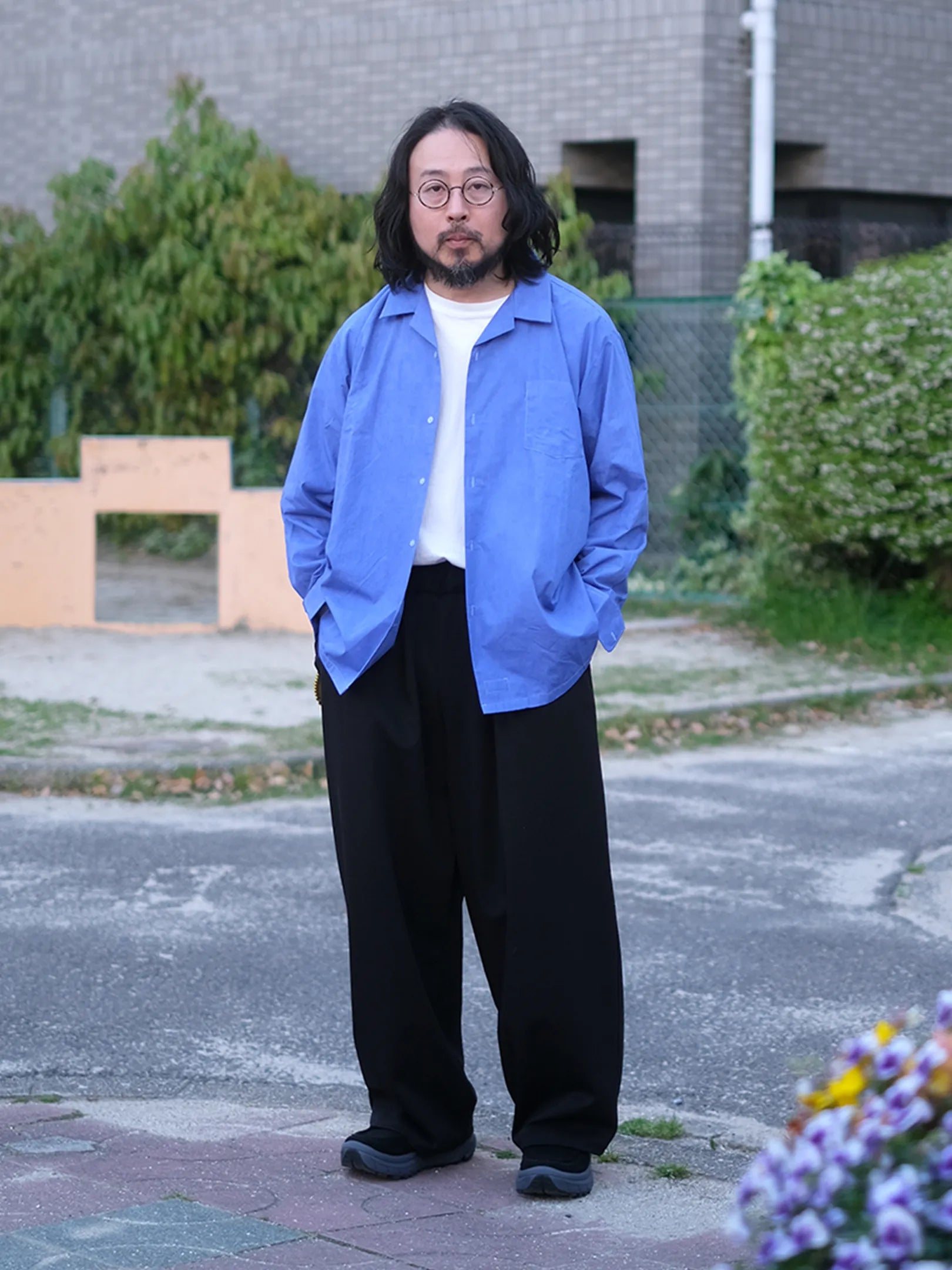 ARTE POVERA "C/Nライトポンチ 2タックワイド PT"