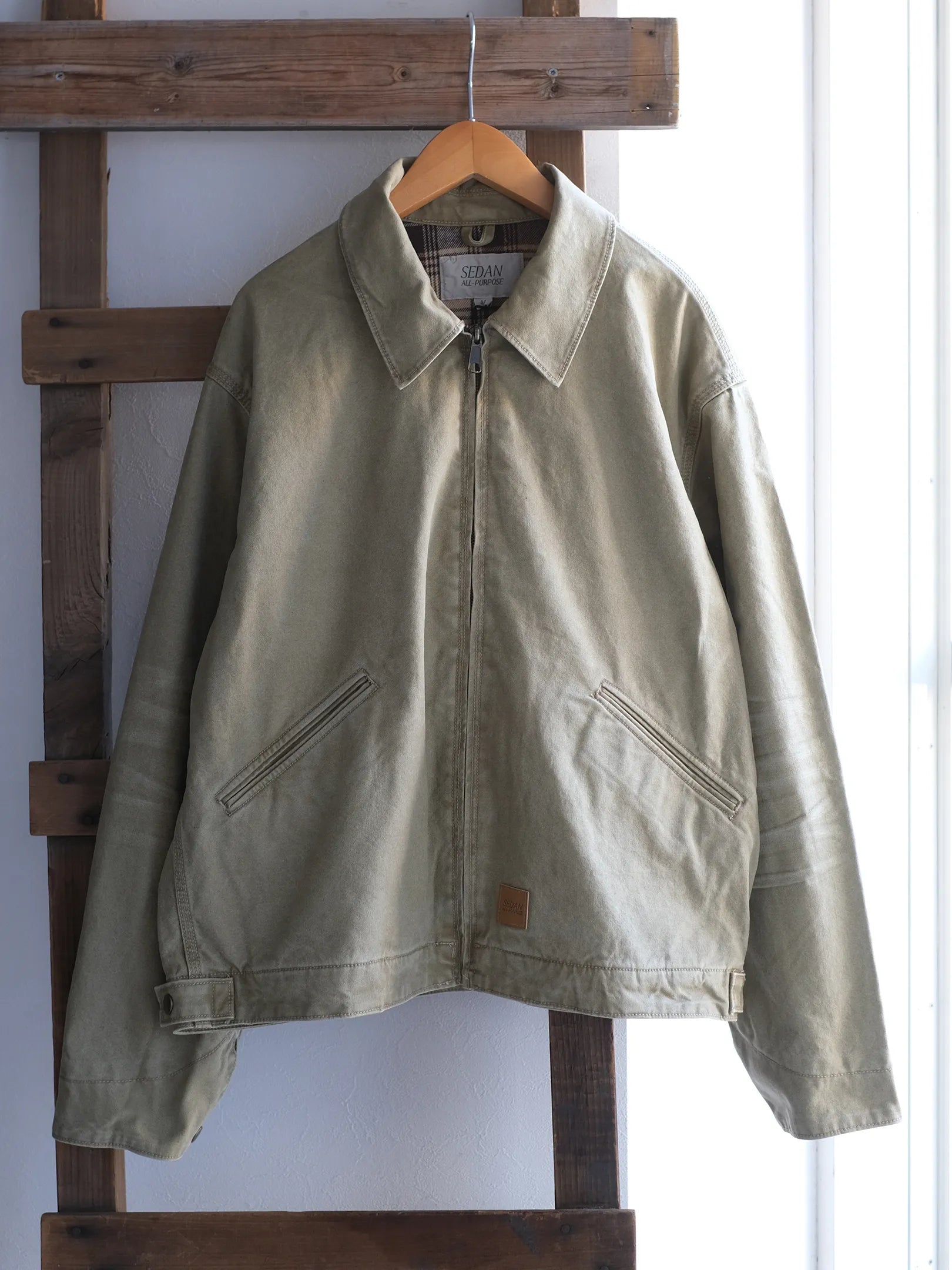 9/6 12~  SEDAN ALL-PURPOSE "Vintage Washed Cotton Duck Jacket(2colors)"